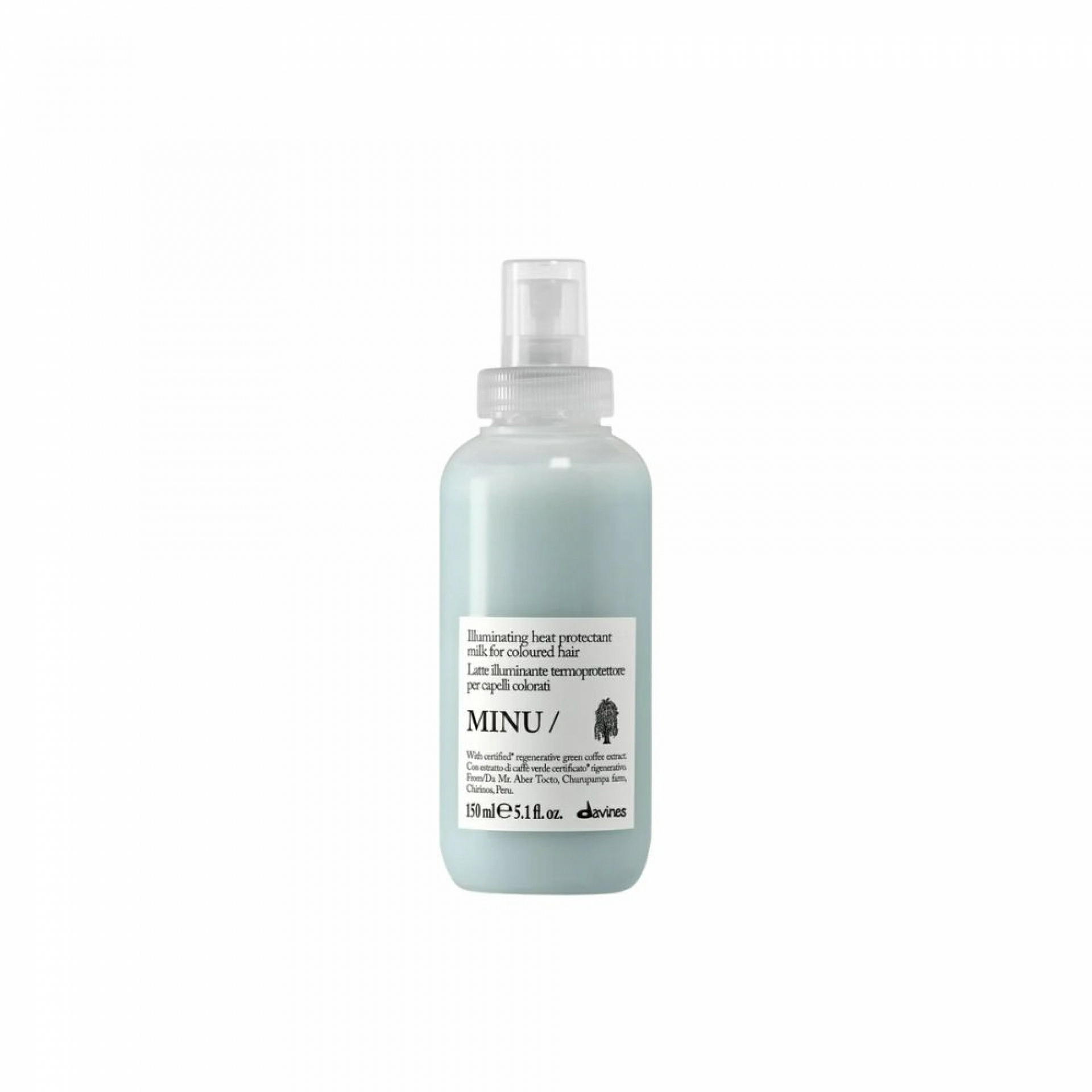 MINU Milk | Tratamiento Sin Aclarado Protector del Color 150 ml – MINU – Davines ®