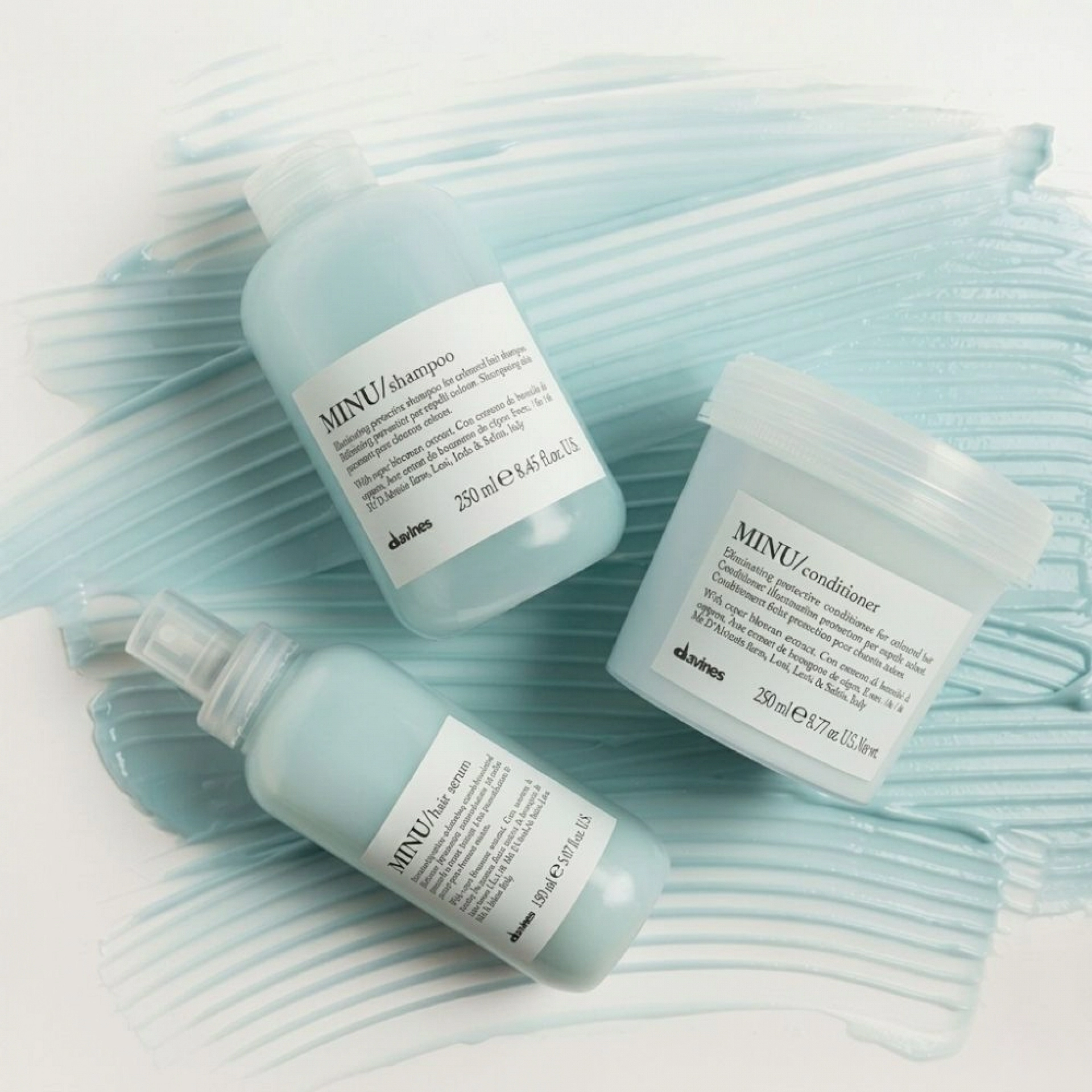 MINU / Shampoo | Champú para pelo teñido - Essential Haircare - Davines ®