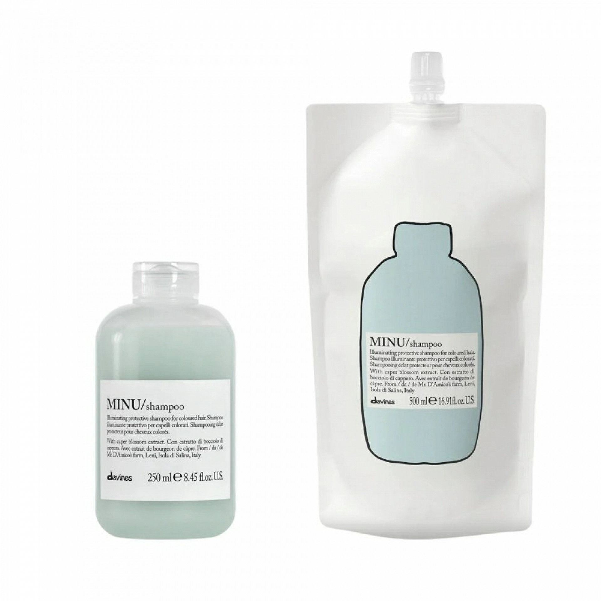 MINU / Shampoo | Champú para pelo teñido - Essential Haircare - Davines ®