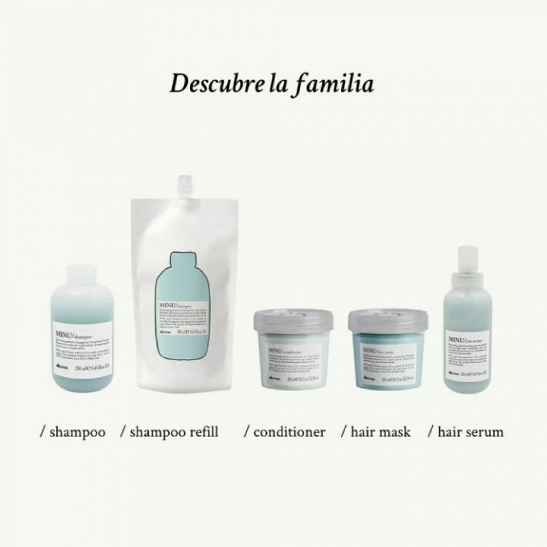 MINU / Shampoo | Champú para pelo teñido - Essential Haircare - Davines ®