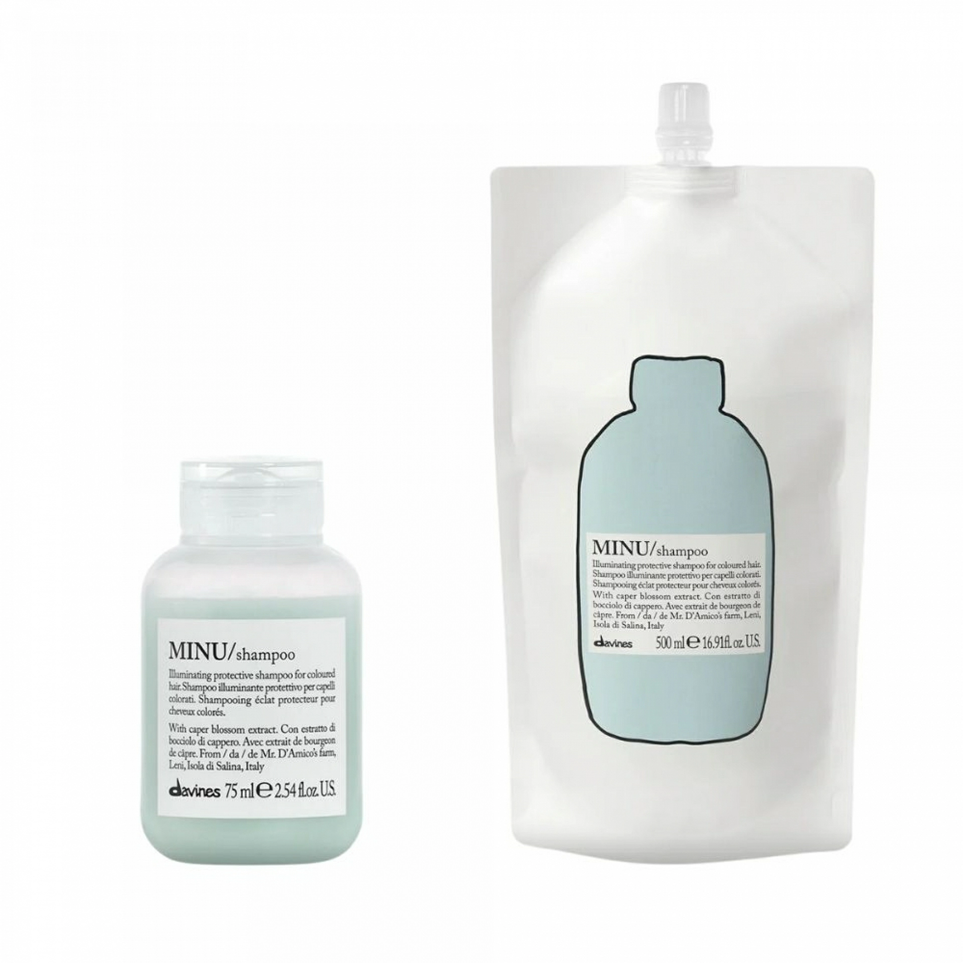 MINU / Shampoo | Champú para pelo teñido - Essential Haircare - Davines ®