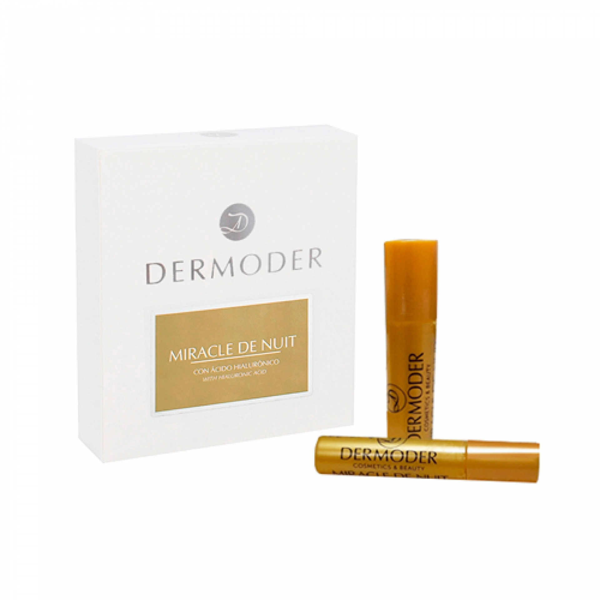 Miracle de Nuit | Ampollas faciales con ácido hialurónico 2 unidades - Dermoder ®