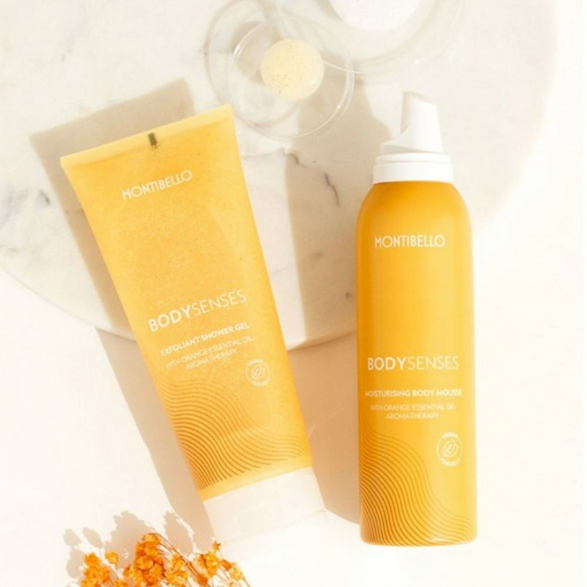 Moisturising Body Mousse |  Mousse hidratación corporal 200ml - Body Senses - Montibello ®