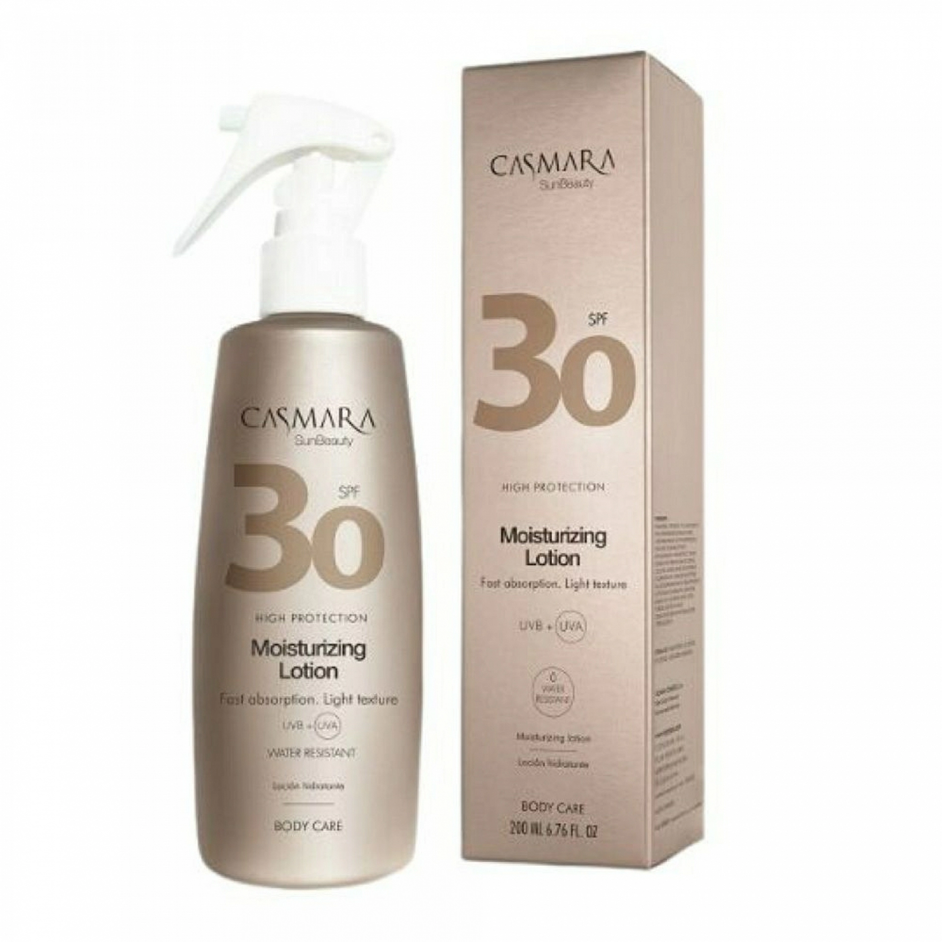 Moisturizing Lotion SPF30 | Loción Corporal hidratante 200ml - Sun Beauty - Casmara ®