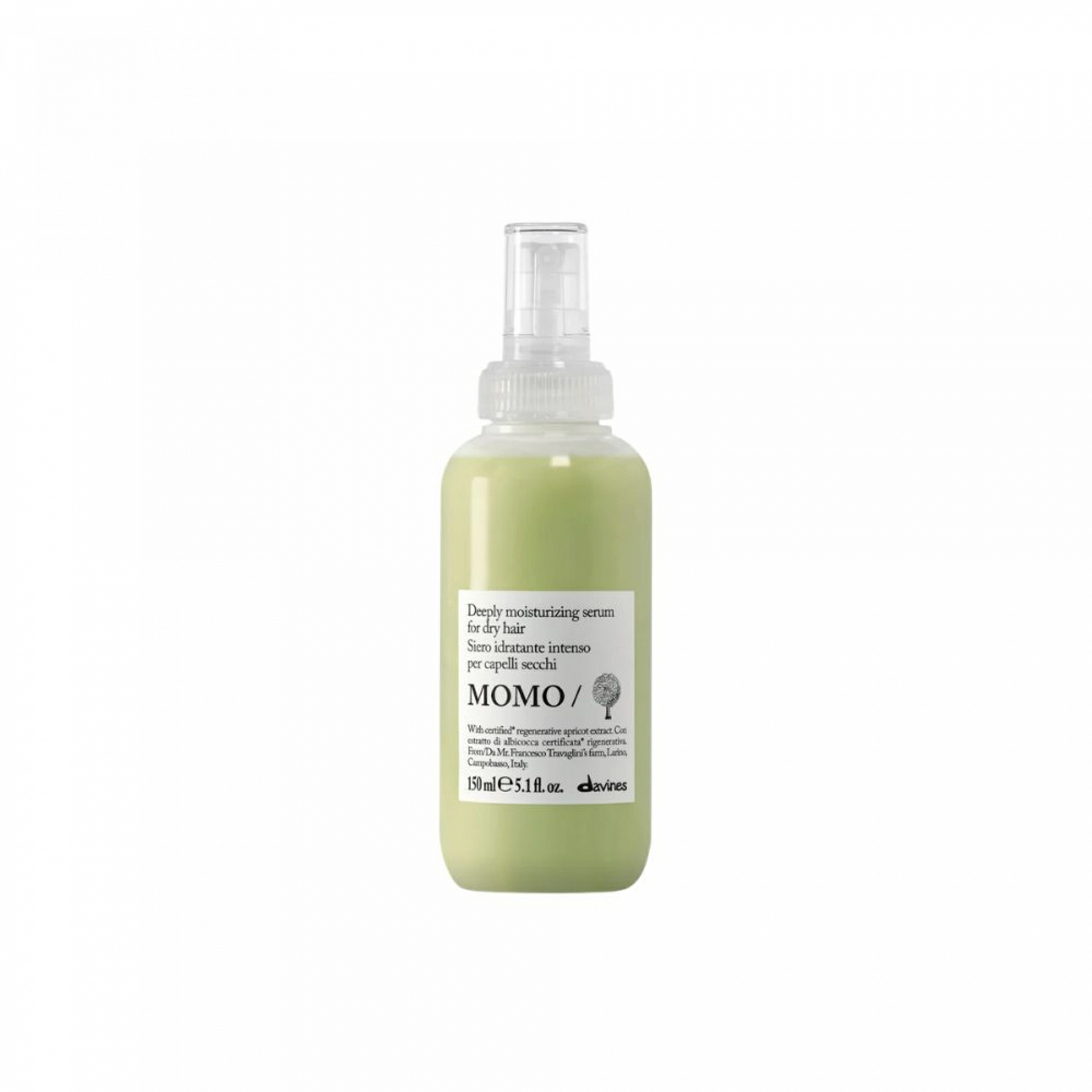 MOMO Serum | Sérum Hidratante Intensivo para Cabello Seco 150 ml – MOMO – Davines ®