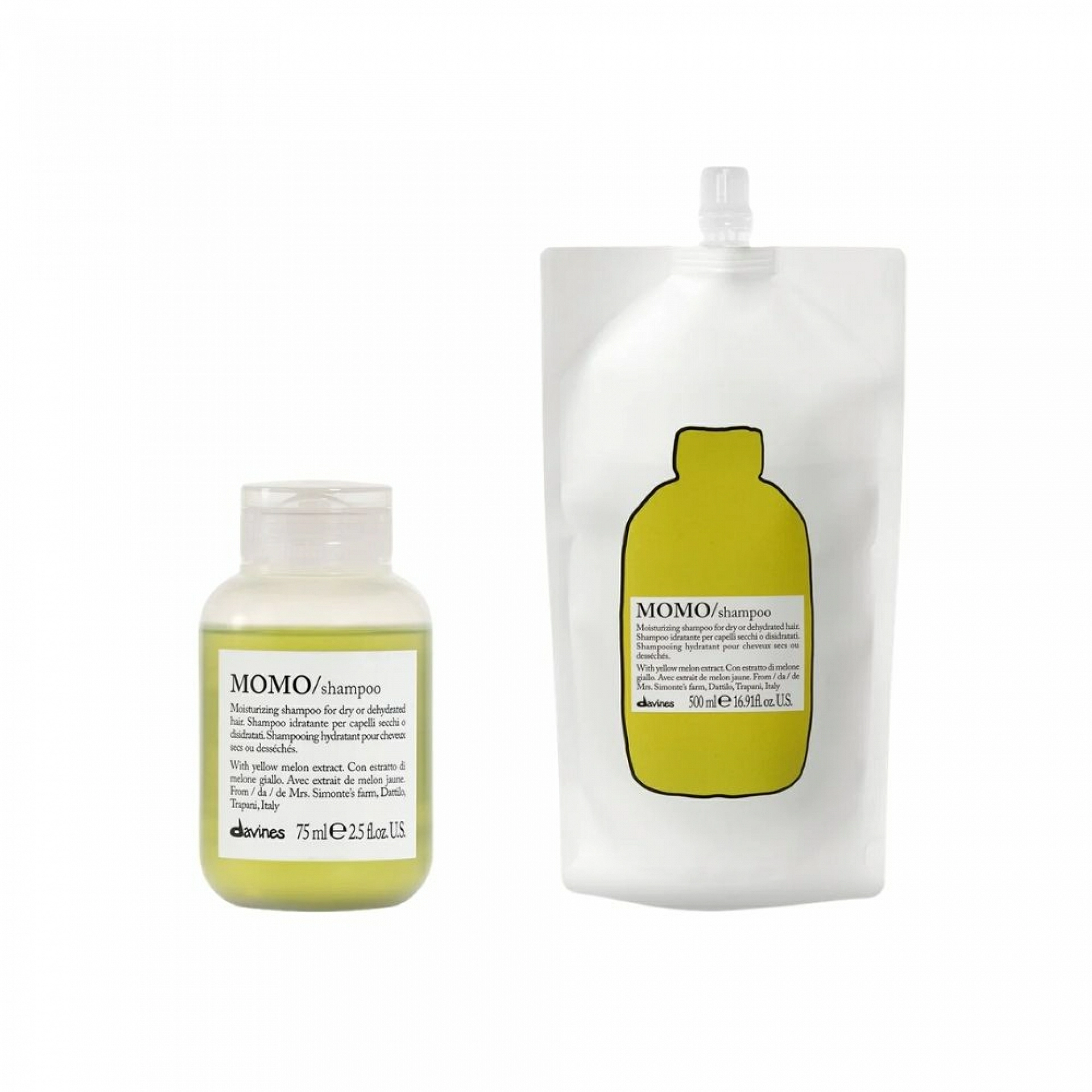 MOMO / Shampoo | Champú hidratante - Essential Haircare - Davines ®