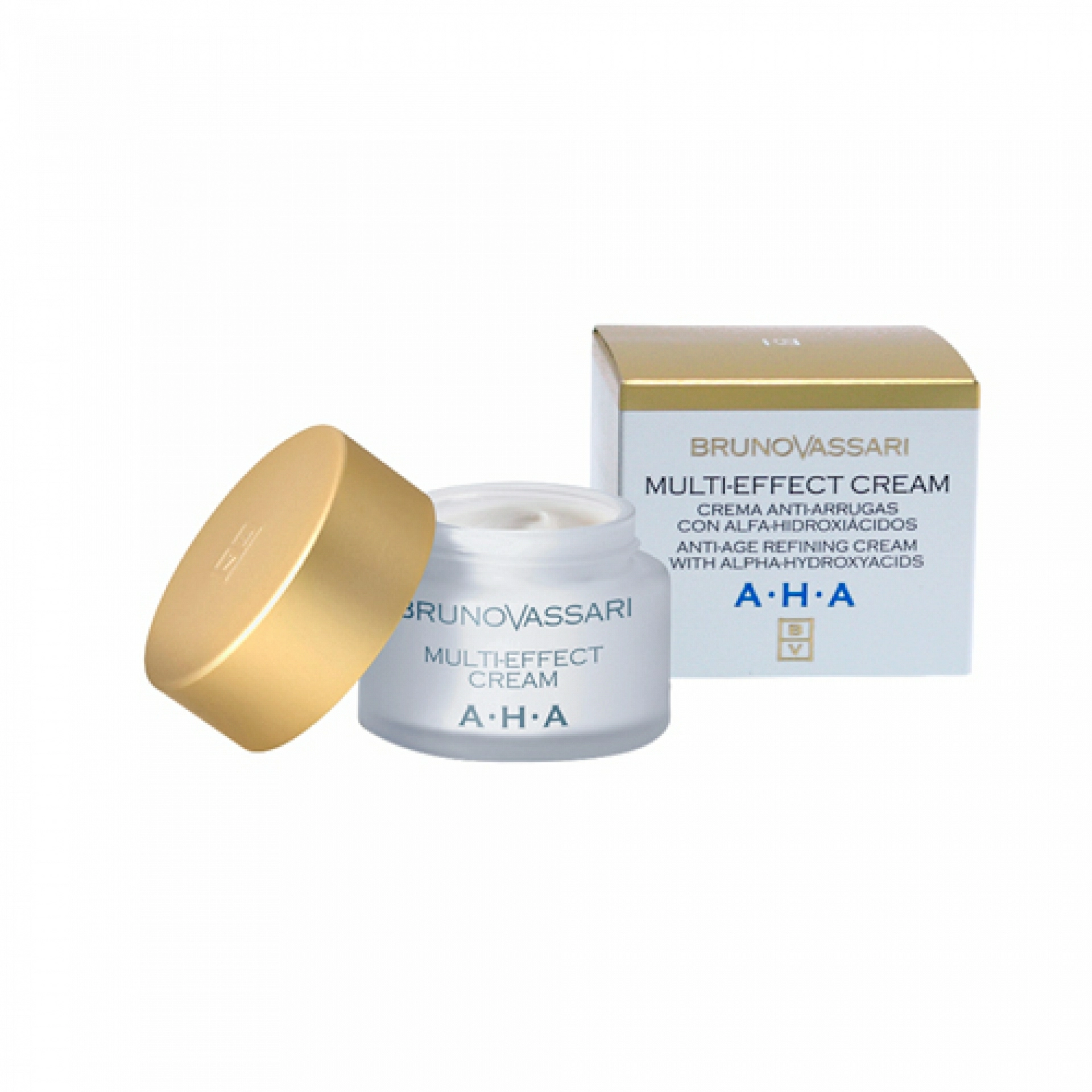 Multi Effect Cream | Crema antiarrugas 50ml - AHA - Bruno Vassari ®