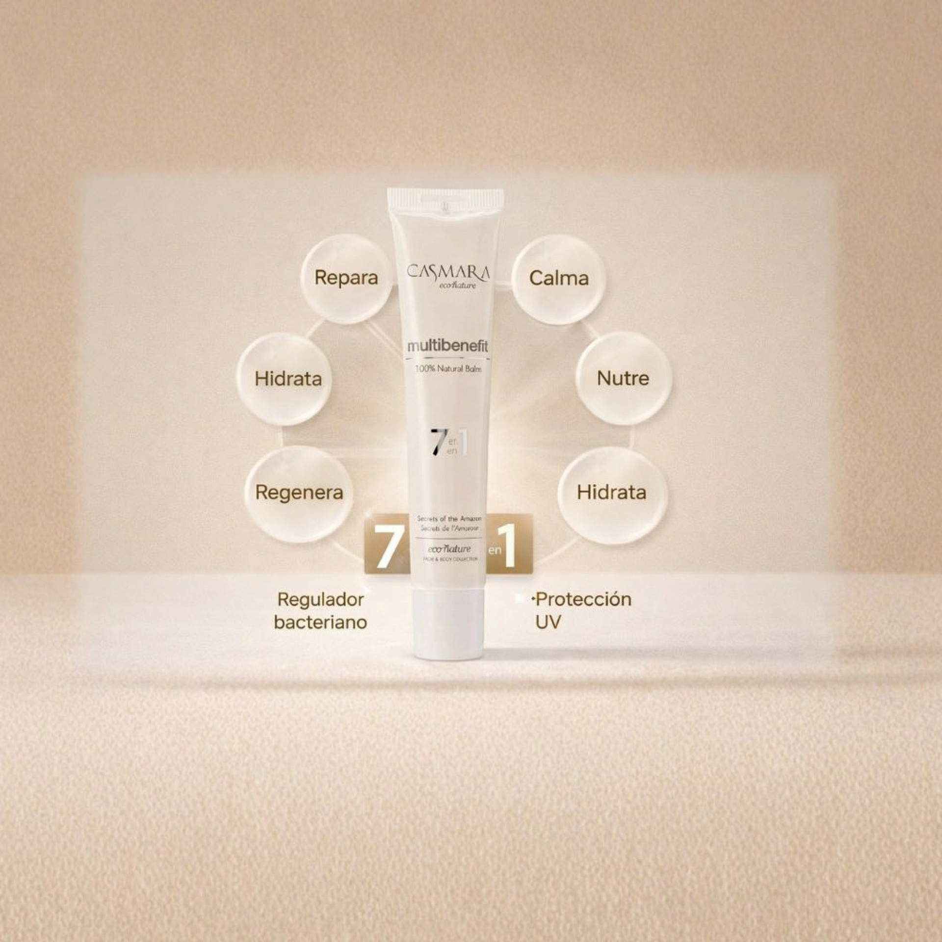 Multibenefit Natural Balm Secrets of the Amazon 50ml | Bálsamo Regenerador - Casmara ®