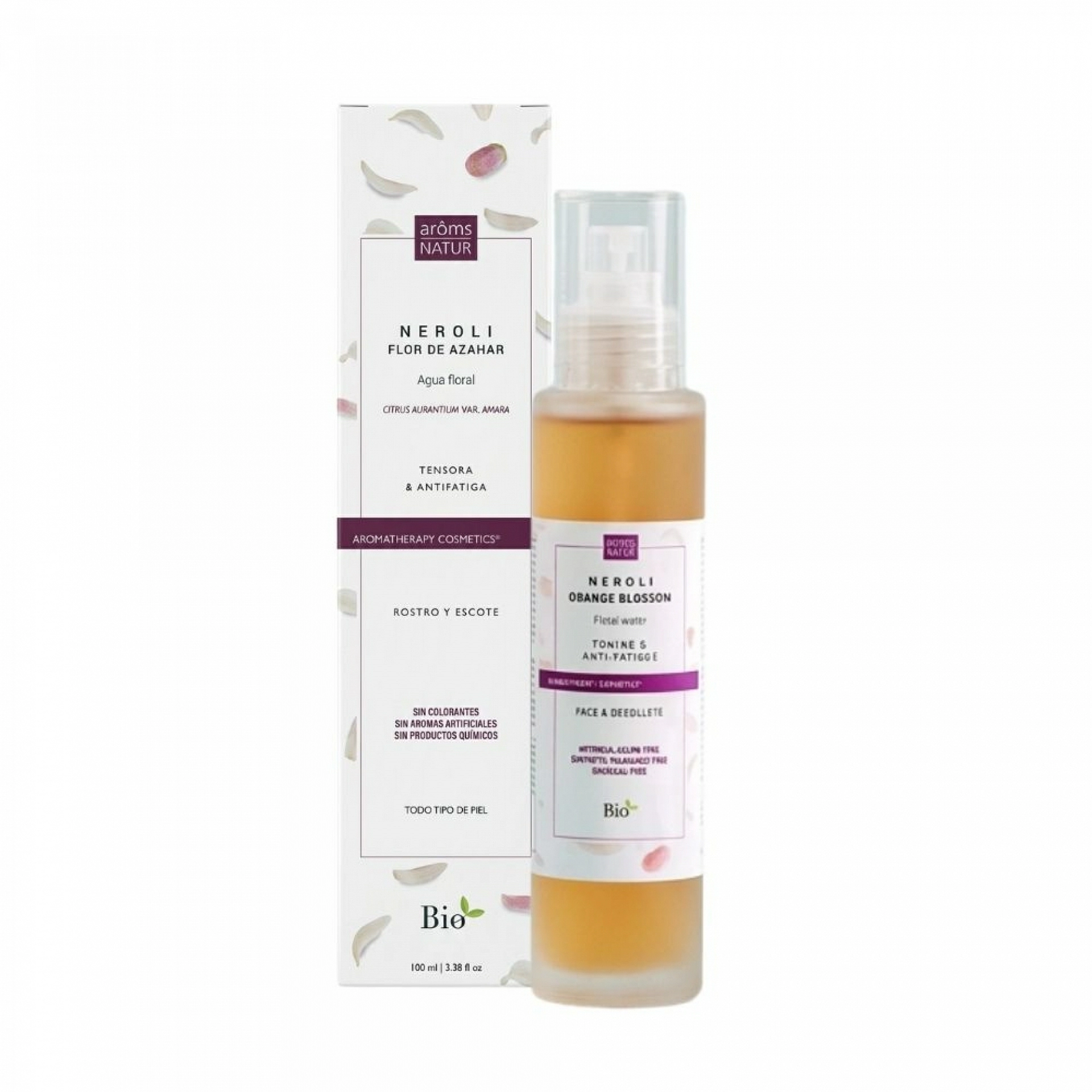 Neroli - Flor de Azahar | Agua floral seborreguladora 100ml - Hidrolatos - Arôms Natur ®