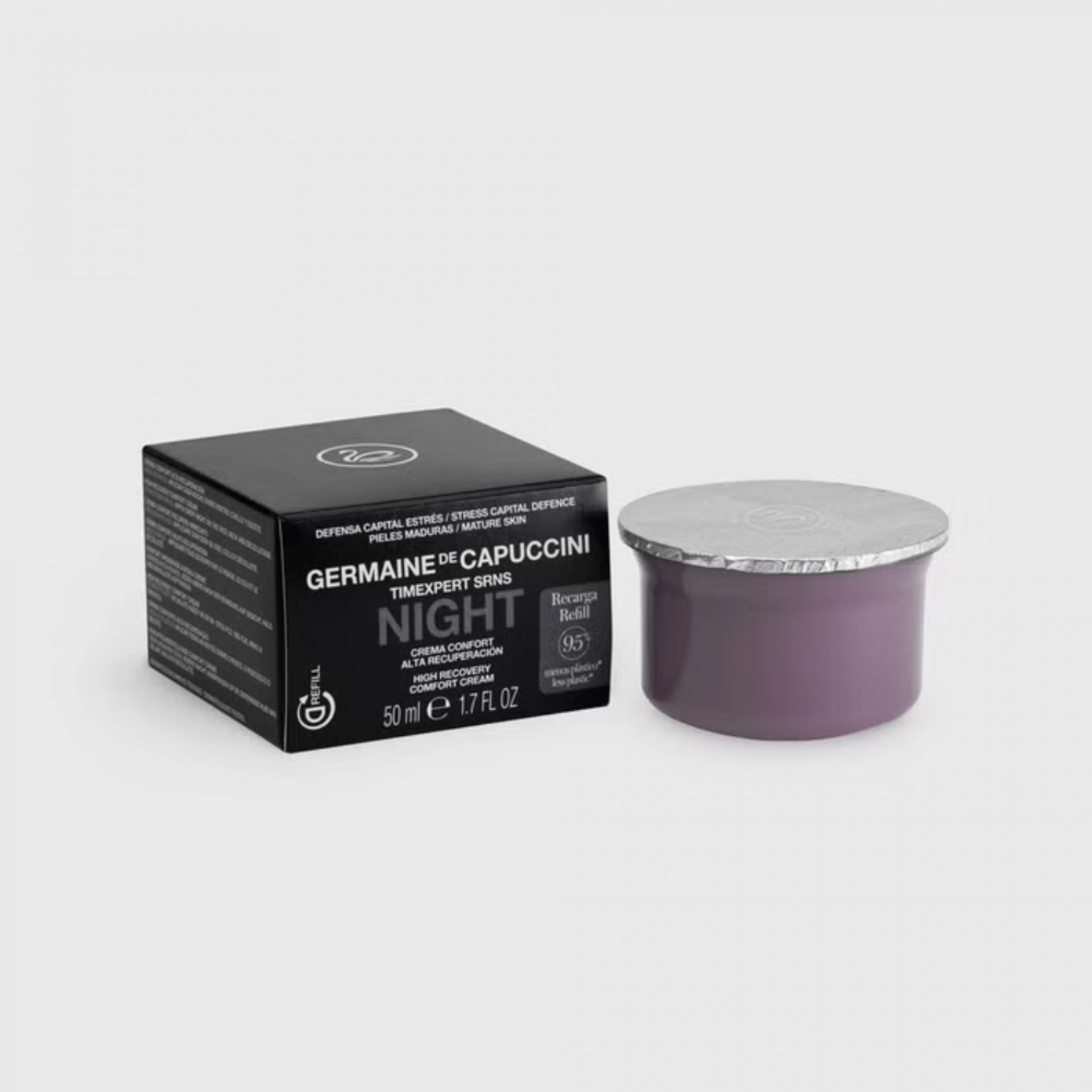 Night Crema Confort Alta Recuperación 50ml - Timexpert SRNS- Germaine de Capuccini ®