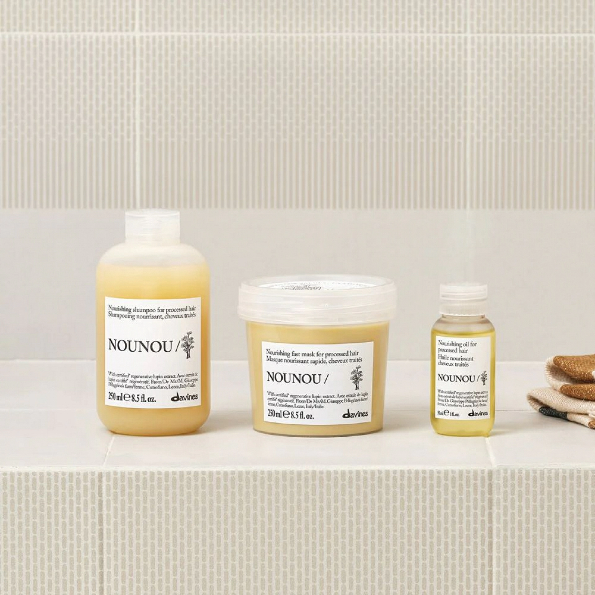 NOUNOU / Shampoo | Champú para pelo maltratado - Essential Haircare - Davines ®
