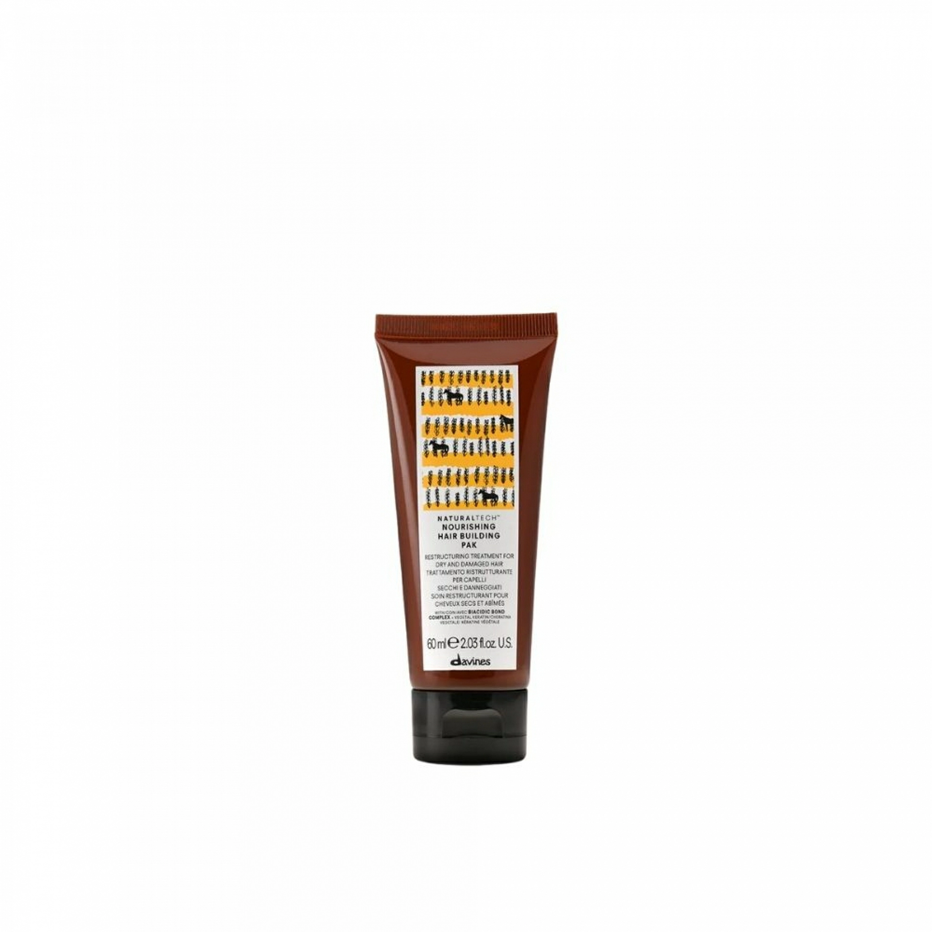 NOURISHING HAIR BUILDING PAK | Mascarilla cabellos secos y dañados - Naturaltech - Davines ®