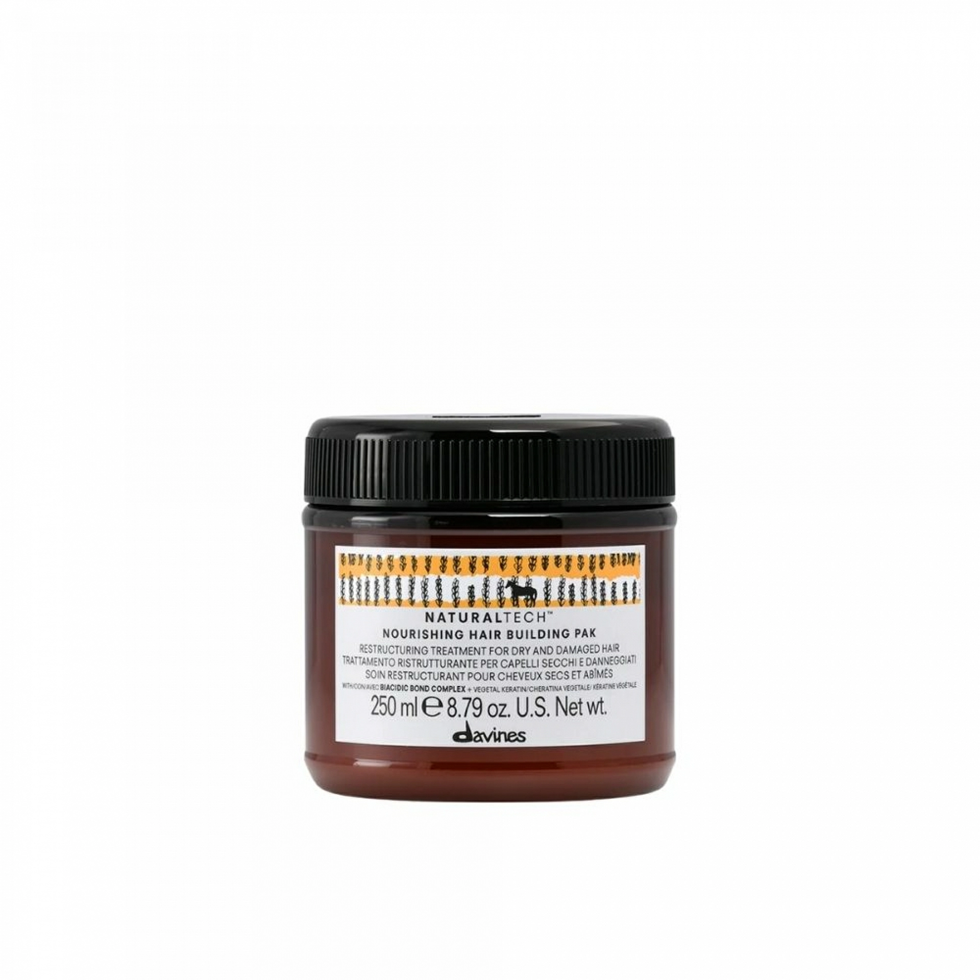 NOURISHING HAIR BUILDING PAK | Mascarilla cabellos secos y dañados - Naturaltech - Davines ®