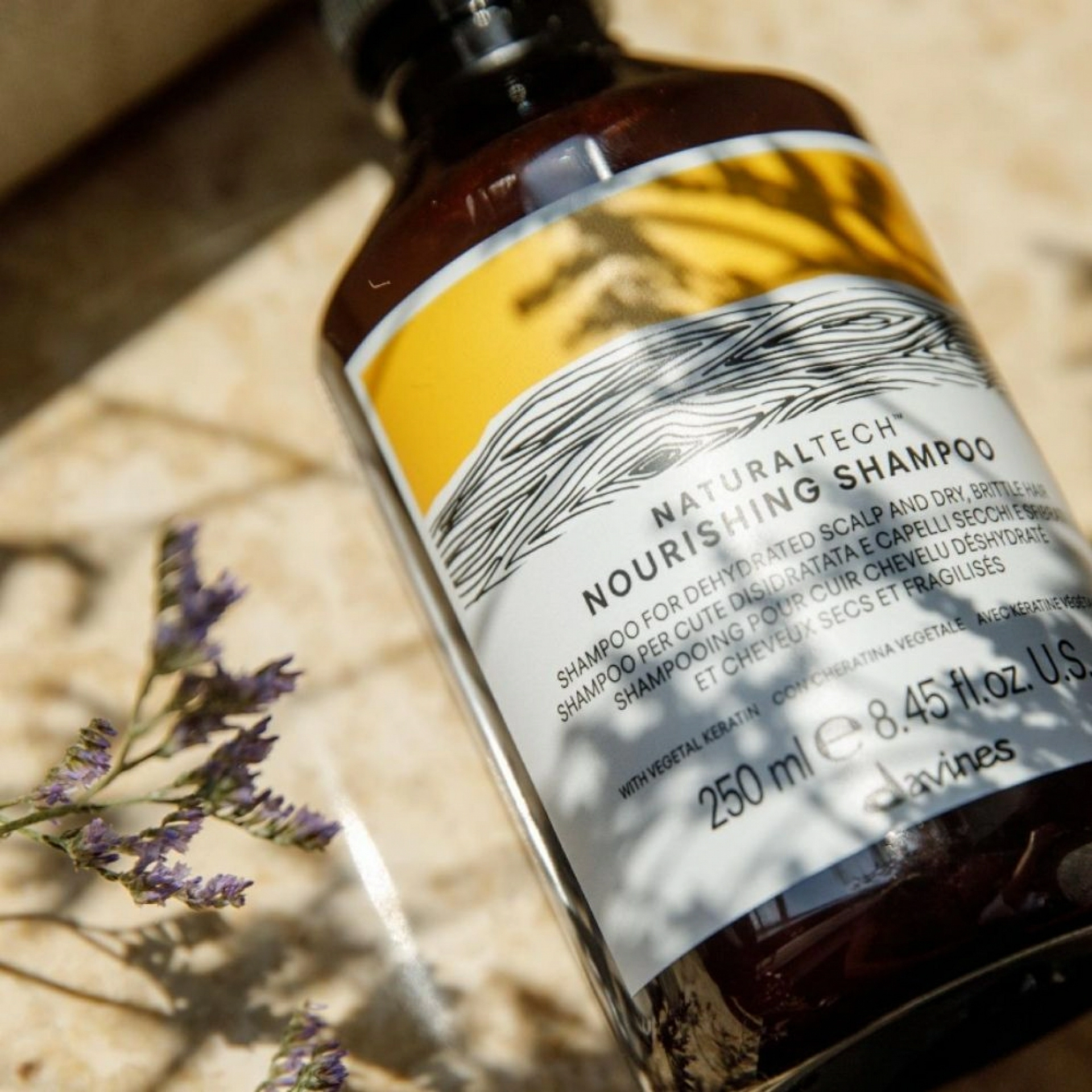 NOURISHING SHAMPOO | Champú cabellos secos y dañados  - Naturaltech - Davines ®