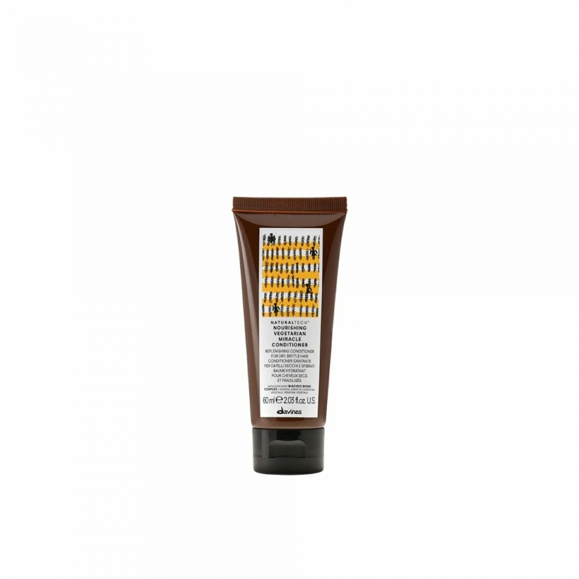 NOURISHING VEGETARIAN MIRACLE CONDITIONER | Acondicionador cabellos secos y dañados - Naturaltech - Davines ®