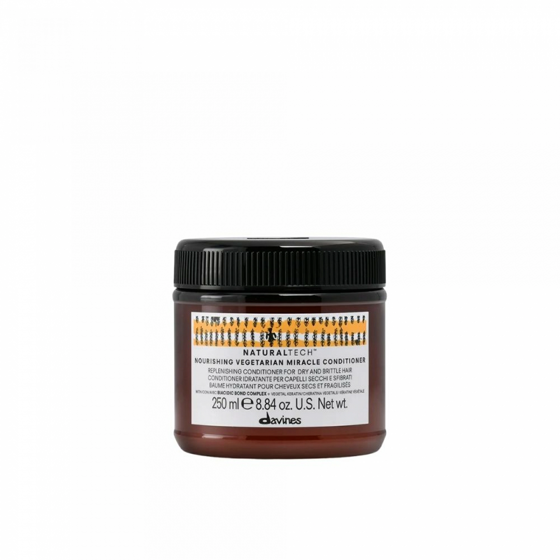 NOURISHING VEGETARIAN MIRACLE CONDITIONER | Acondicionador cabellos secos y dañados - Naturaltech - Davines ®