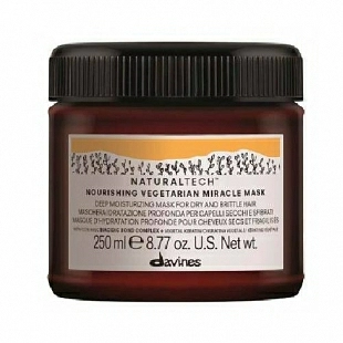 NOURISHING VEGETARIAN MIRACLE MASK | Mascarilla cabellos secos y dañados - Naturaltech - Davines ®