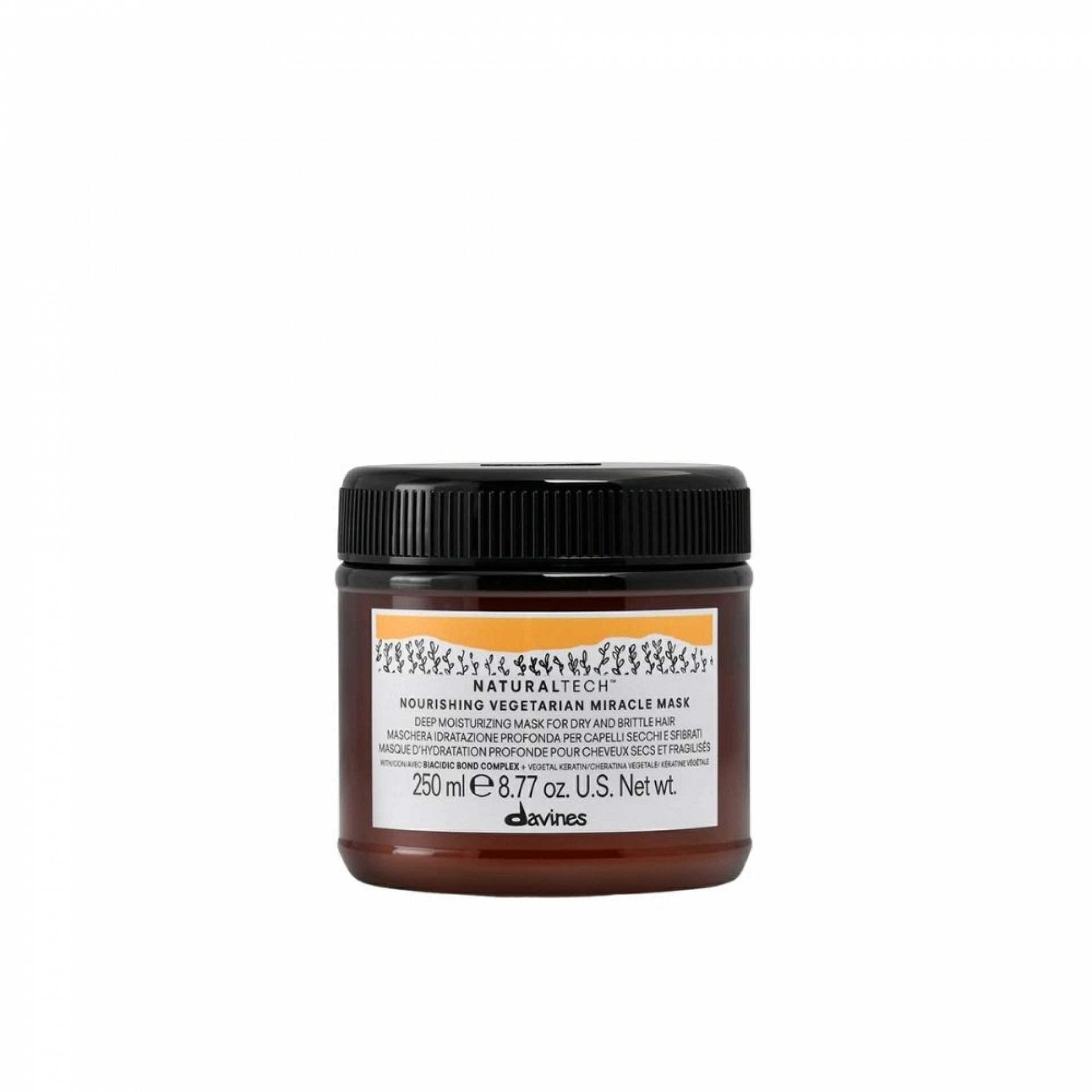 NOURISHING VEGETARIAN MIRACLE MASK | Mascarilla cabellos secos y dañados - Naturaltech - Davines ®