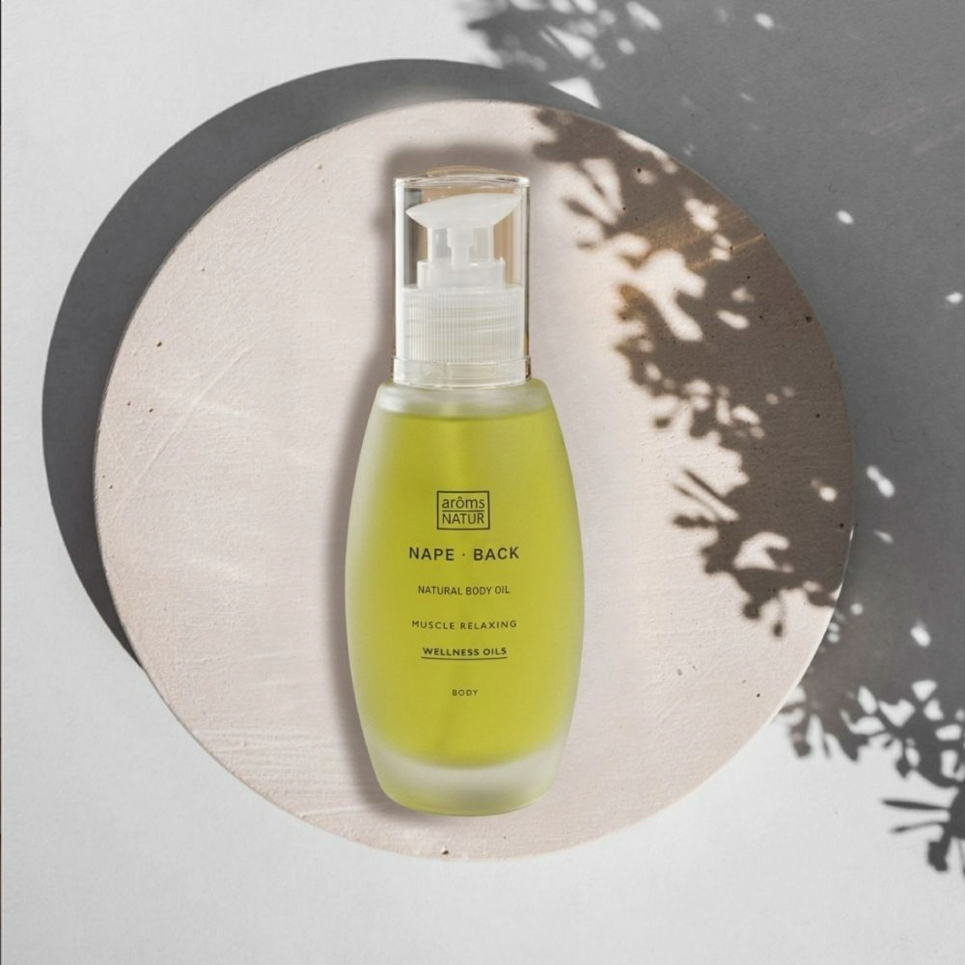 Nuca-Espalda | Aceite corporal descontracturante 100ml - Naturfluid Concentrate - Arôms Natur ®