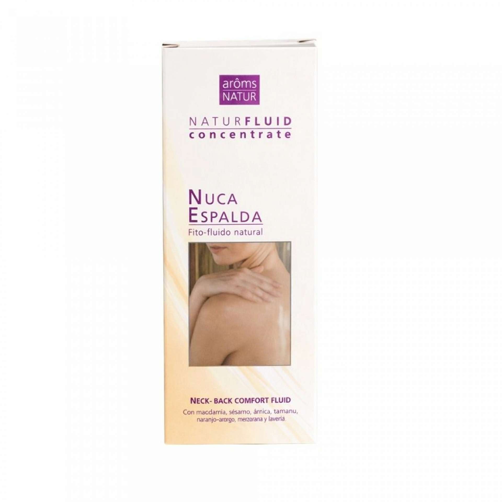 Nuca-Espalda | Aceite corporal descontracturante 100ml - Naturfluid Concentrate - Arôms Natur ®