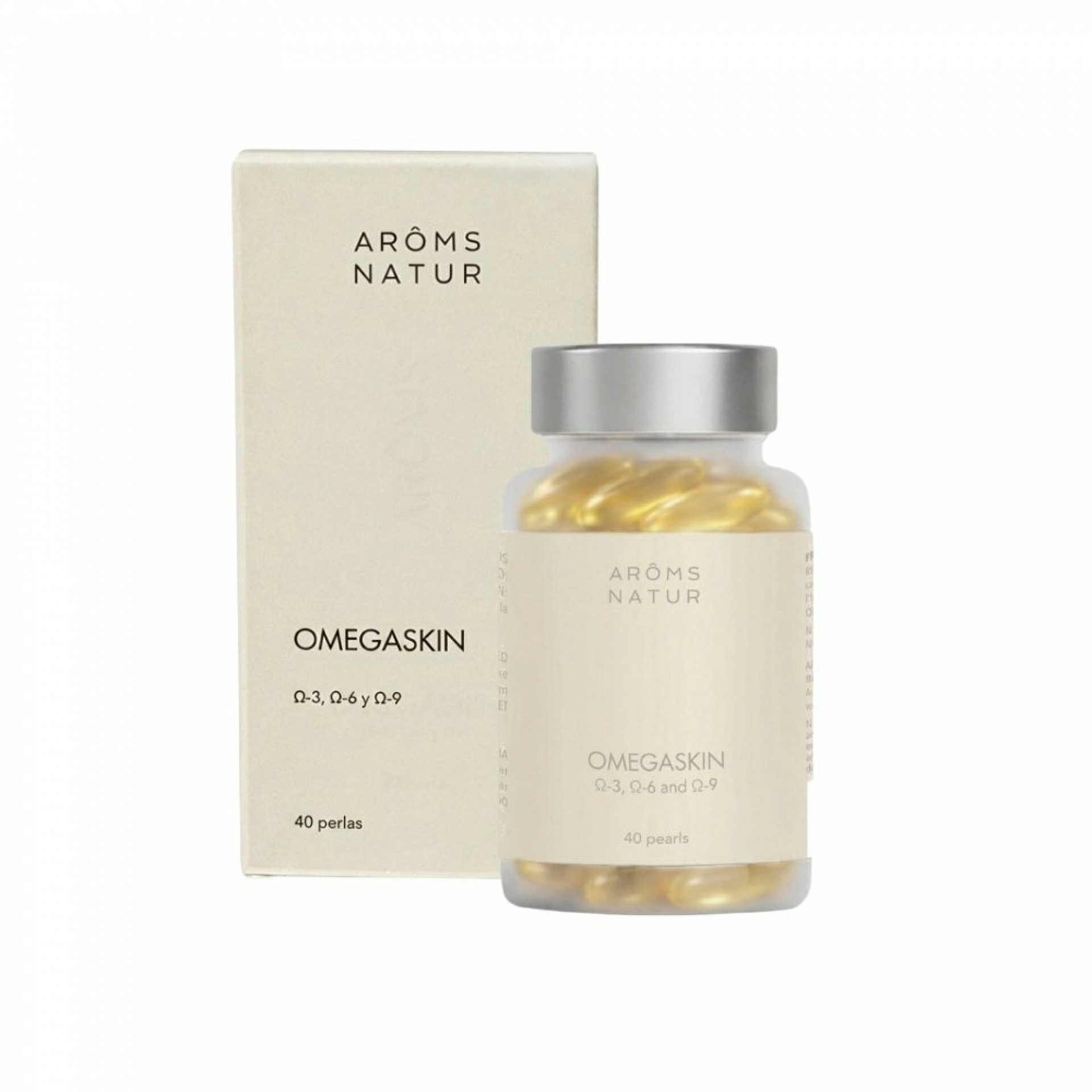 Omegaskin | Complemento alimenticio hidratante 40uds - Nutricosméticos - Arôms Natur ®