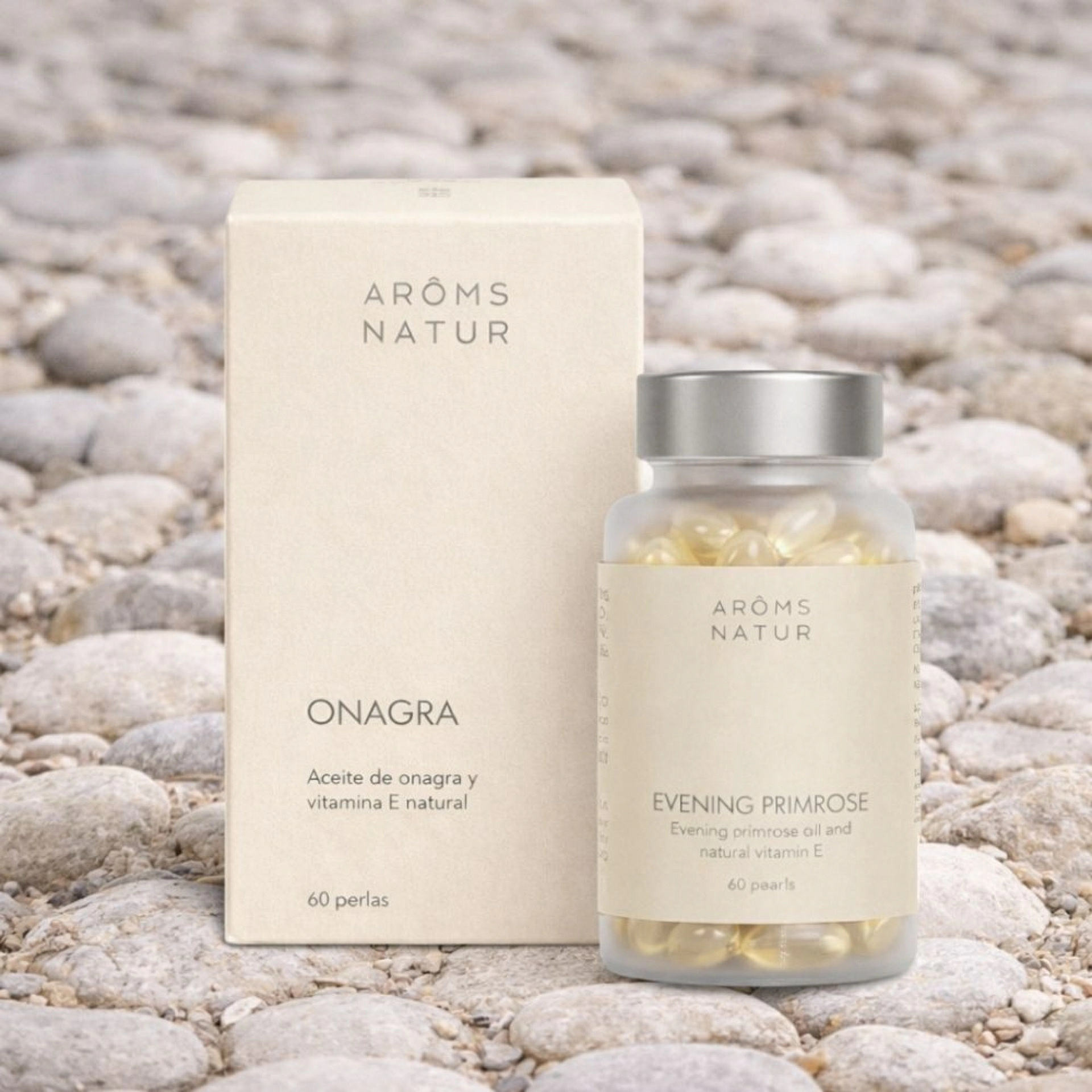 Onagra 60 Perlas | Complemento Hidratante - Nutricosméticos - Arôms Natur ®
