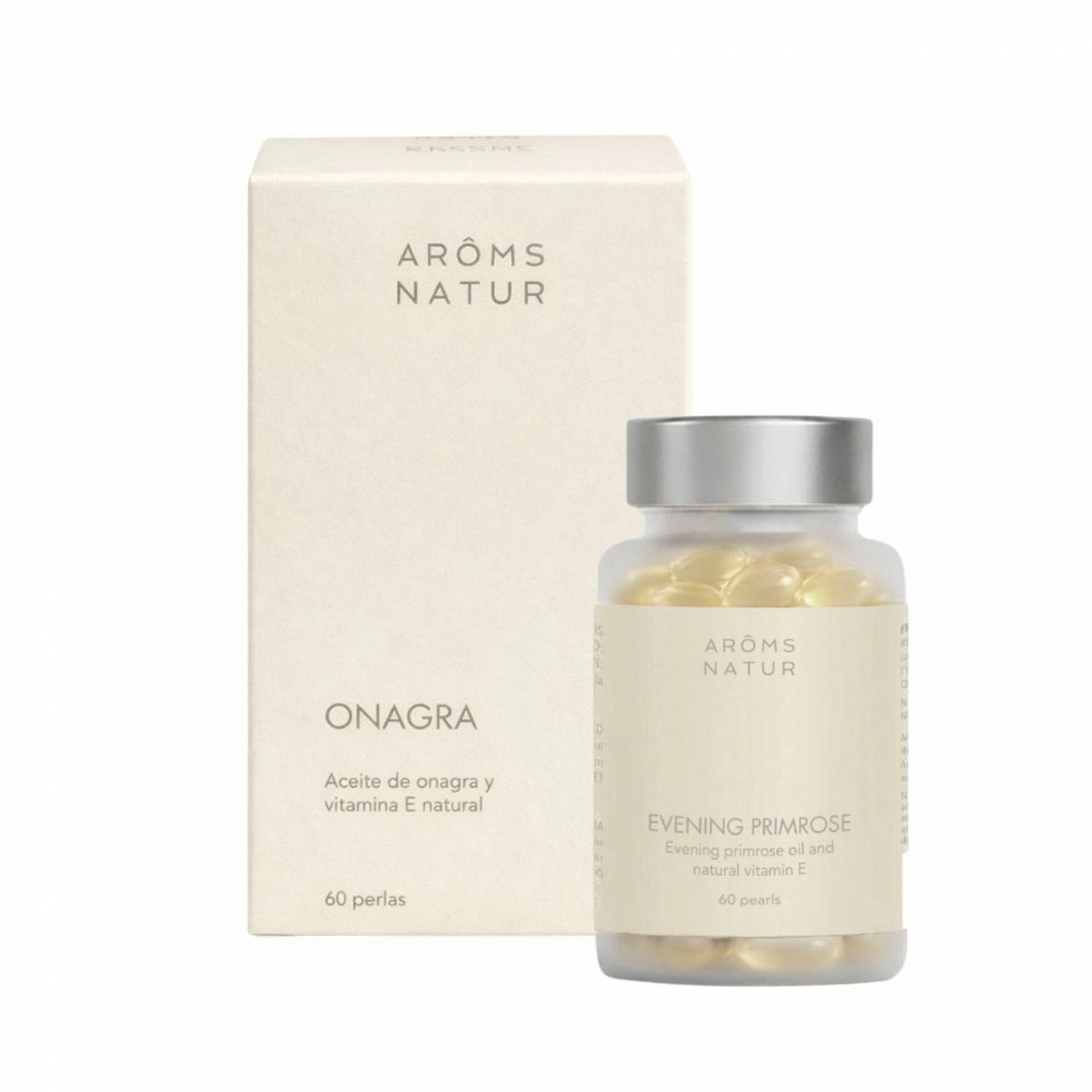 Onagra 60 Perlas | Complemento Hidratante - Nutricosméticos - Arôms Natur ®