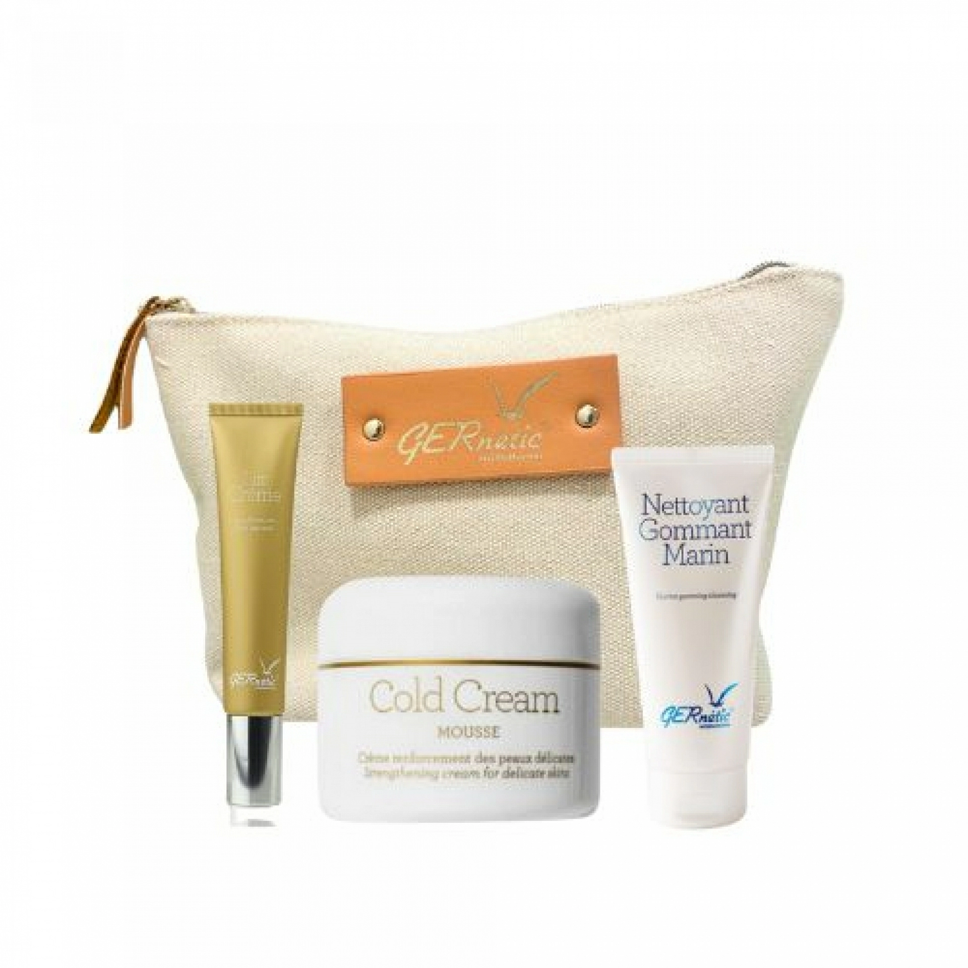 Pack 1, 2, 3: Cold Cream, Le Lift, Nettoyant Gommant Marin | Gernetic ®