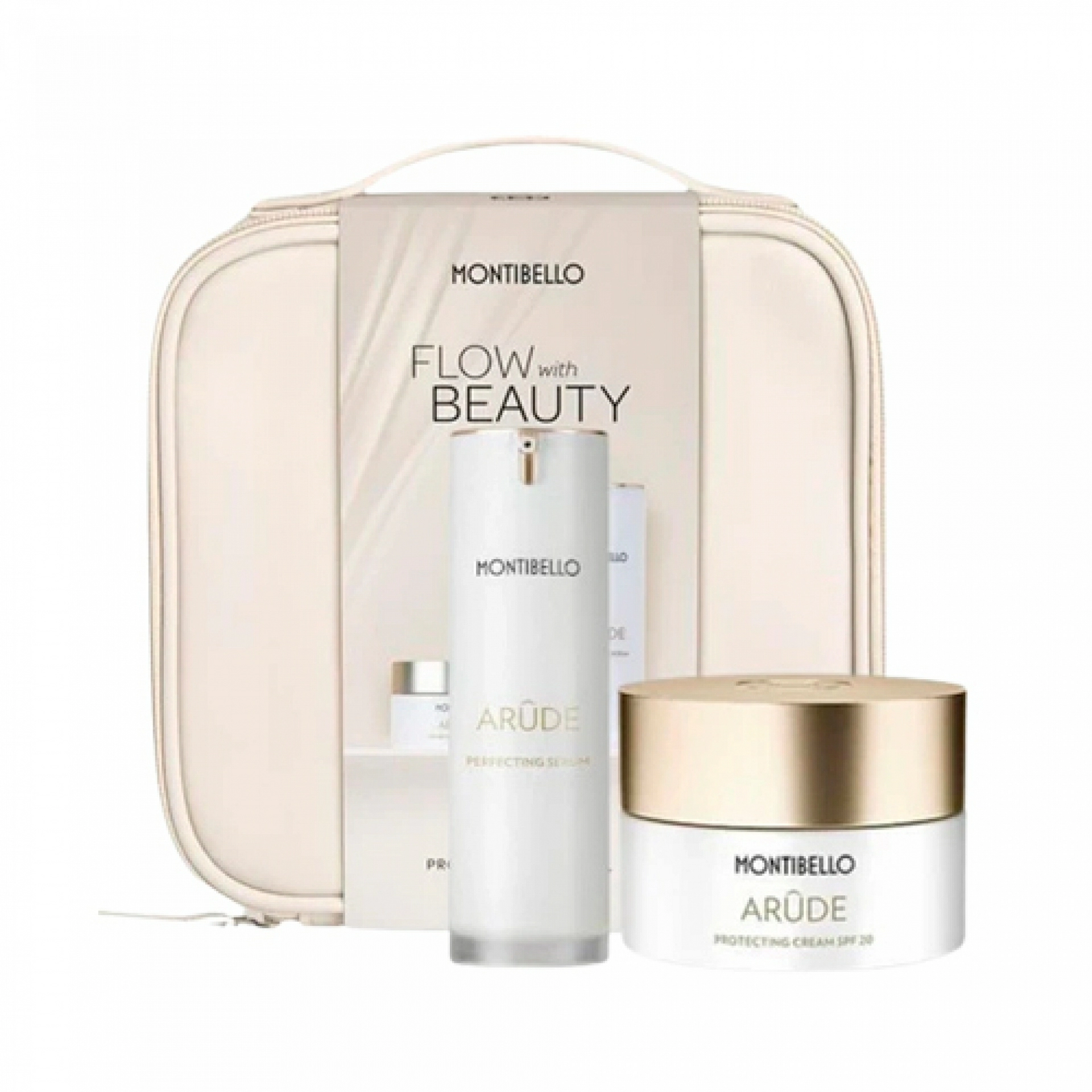 Pack Arude | The Serum in Cream o Protecting Cream 50 ml + Perfecting Serum 30ml + neceser de regalo - Montibello ®