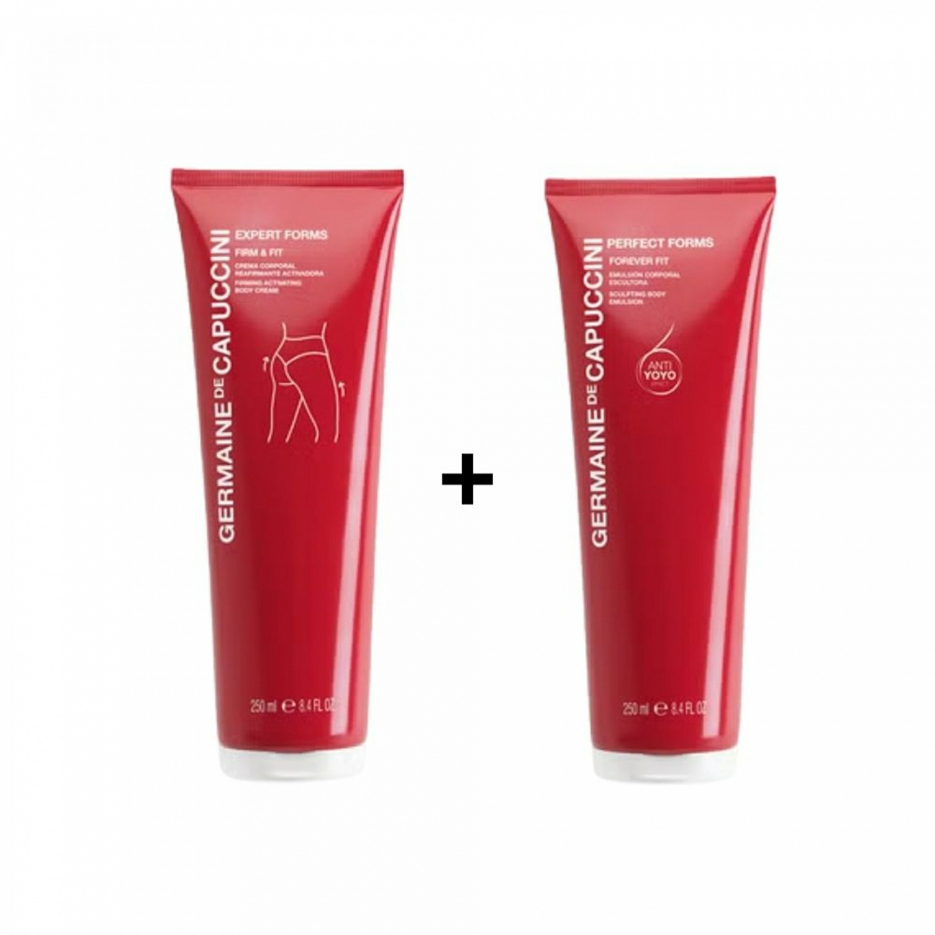 Pack Expert Forms | Firm & Fit 250ml + Forever Fit 250ml - Germaine de Capuccini ®