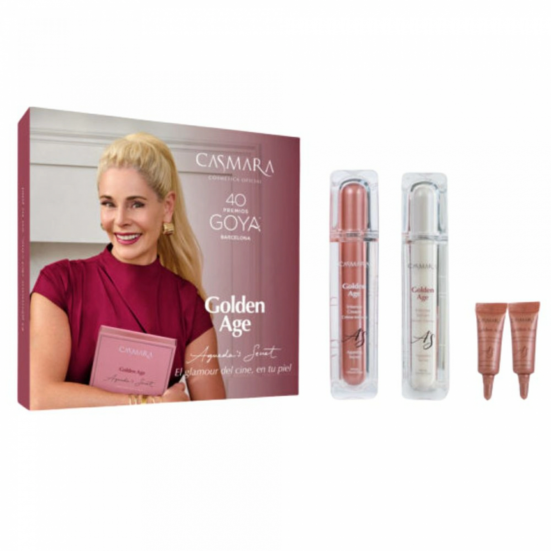 Pack Golden Age | Intense Serum Golden Age 50ml + Intense Cream Golden Age 50ml + Intense Ampoule 2x4ml - Casmara ®