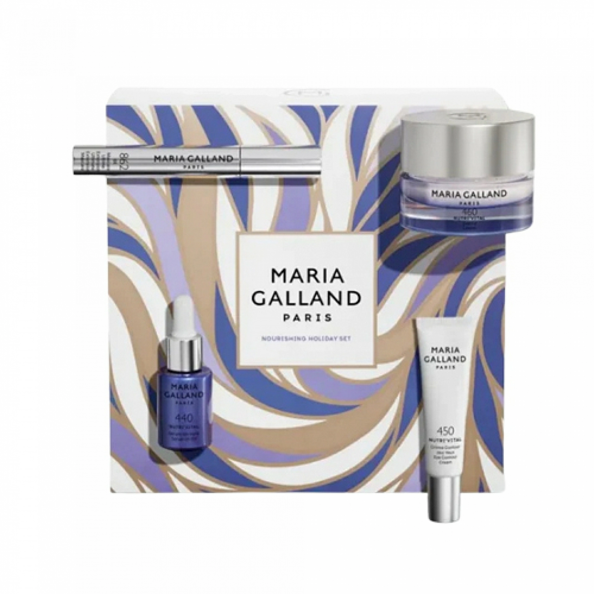 Pack Nutri'Vital  | Crema + Serum + Contorno de ojos + Máscara de pestañas - Maria Galland ®