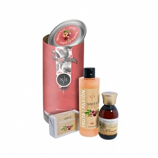 Pack Pasionterapia | Aceite fruta de la pasión 125ml + Fruta de la pasión shower gel 250ml + Pastilla de jabón fruta de la pasión 100g - Nirvana Spa ®