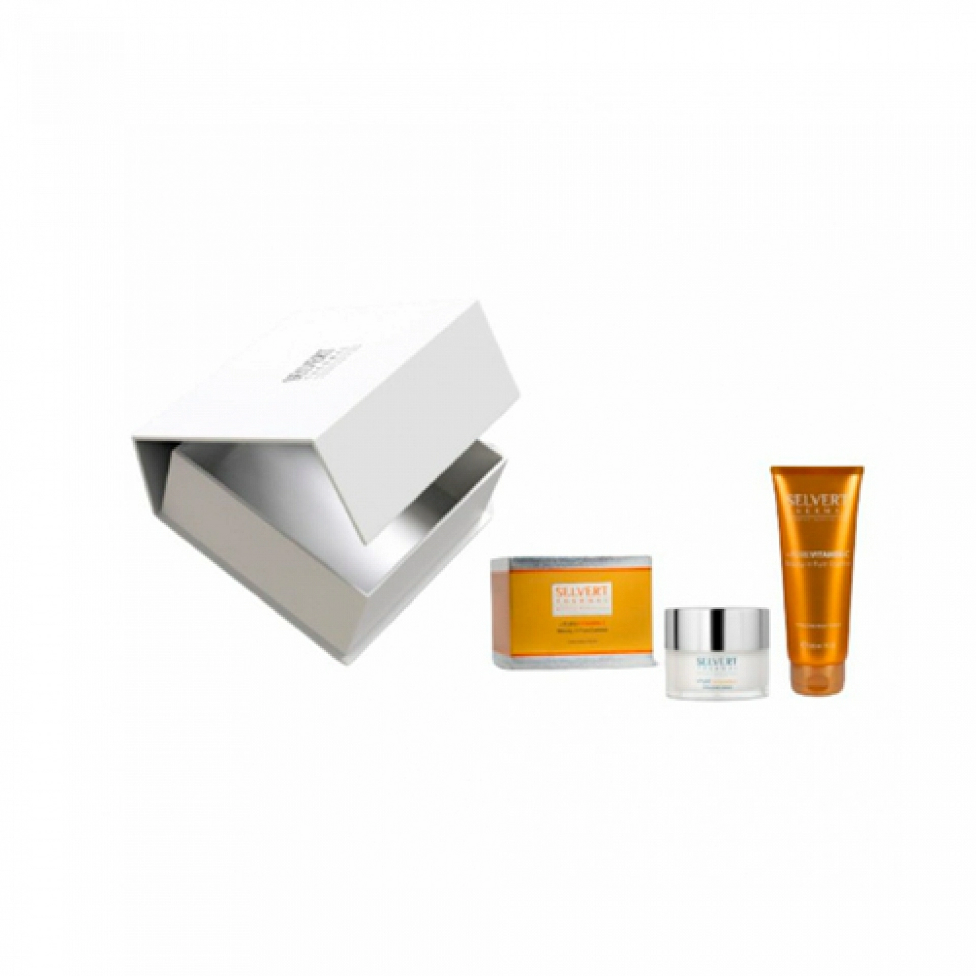 Pack + Pure Vitamin-C: Vitalizing Cream 50ml + Vitalizing Body Emulsion 200ml | Pack Vitamina C - Selvert Thermal ®