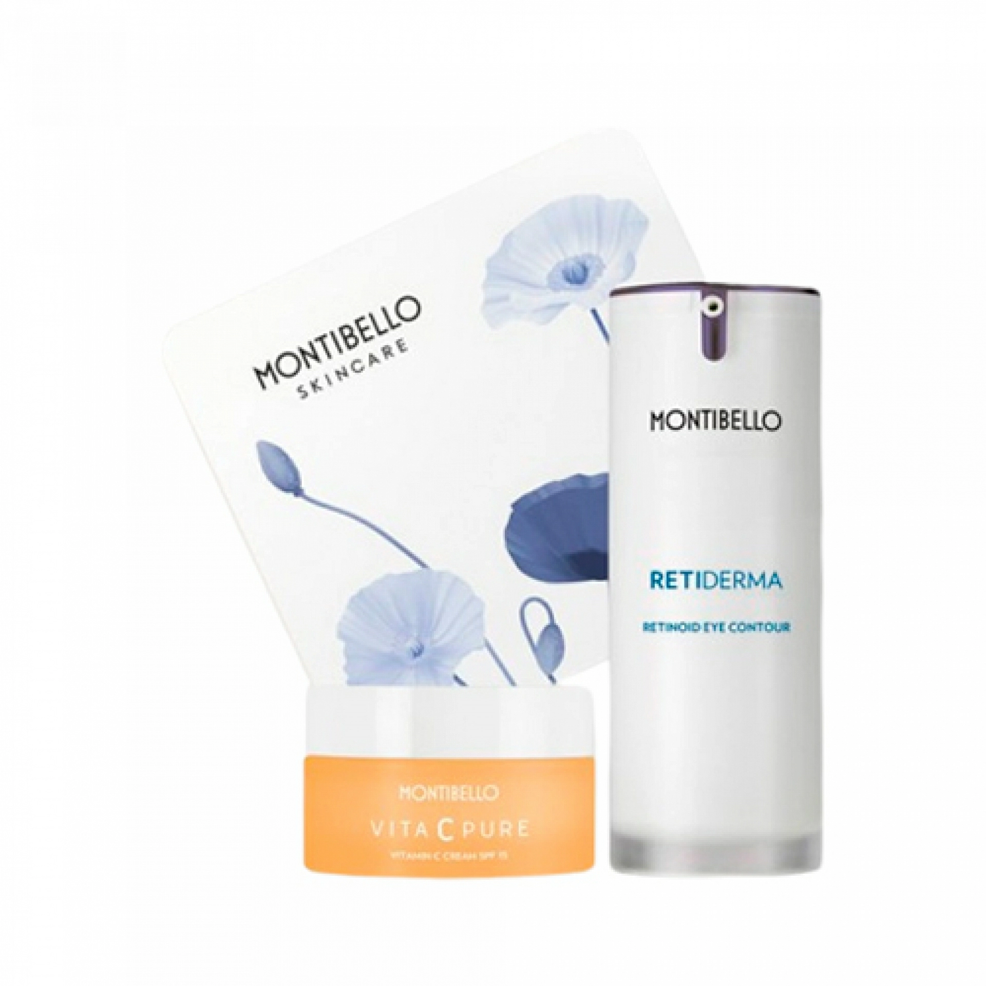 Pack Revitalizante: Vita C Pure Vitamin Crema o Emulsión SPF 15 + Retiderma Retinoid Eye Contour 15ml - Montibello ®