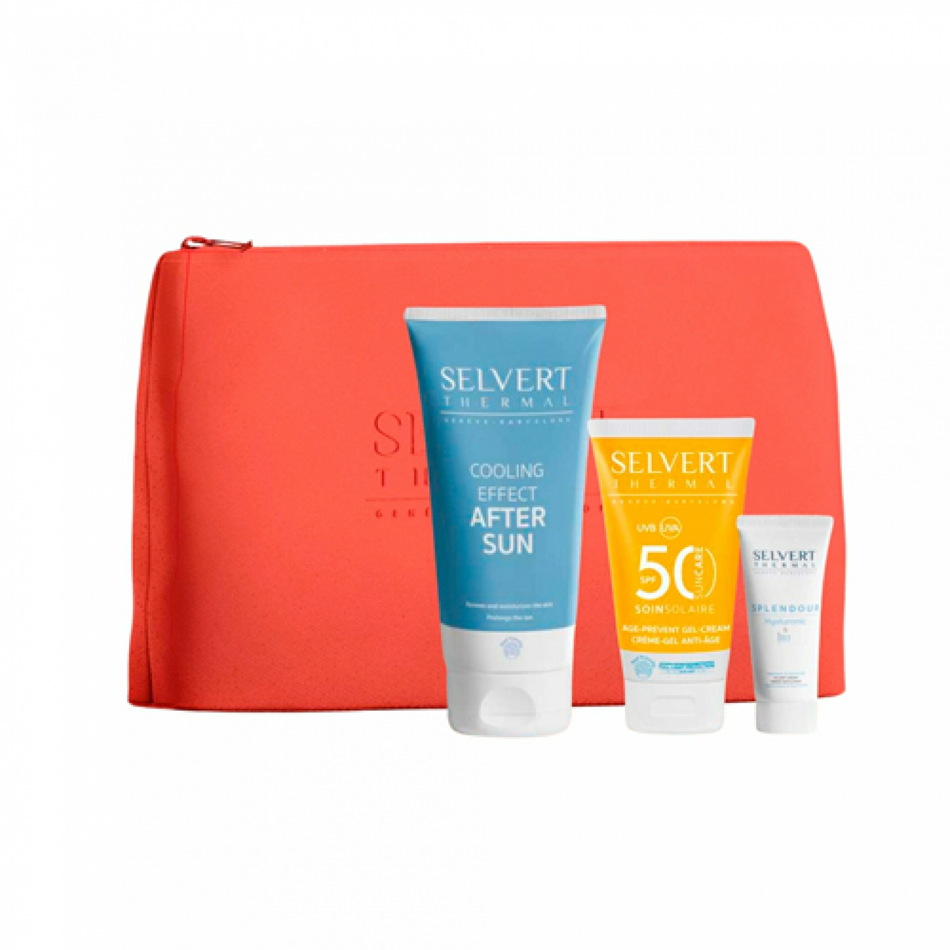 Pack Sun Care | Pack solar After Sun 150ml + Crema Solar Facial 50ml + Crema Redensificadora 15ml - Selvert Thermal ®
