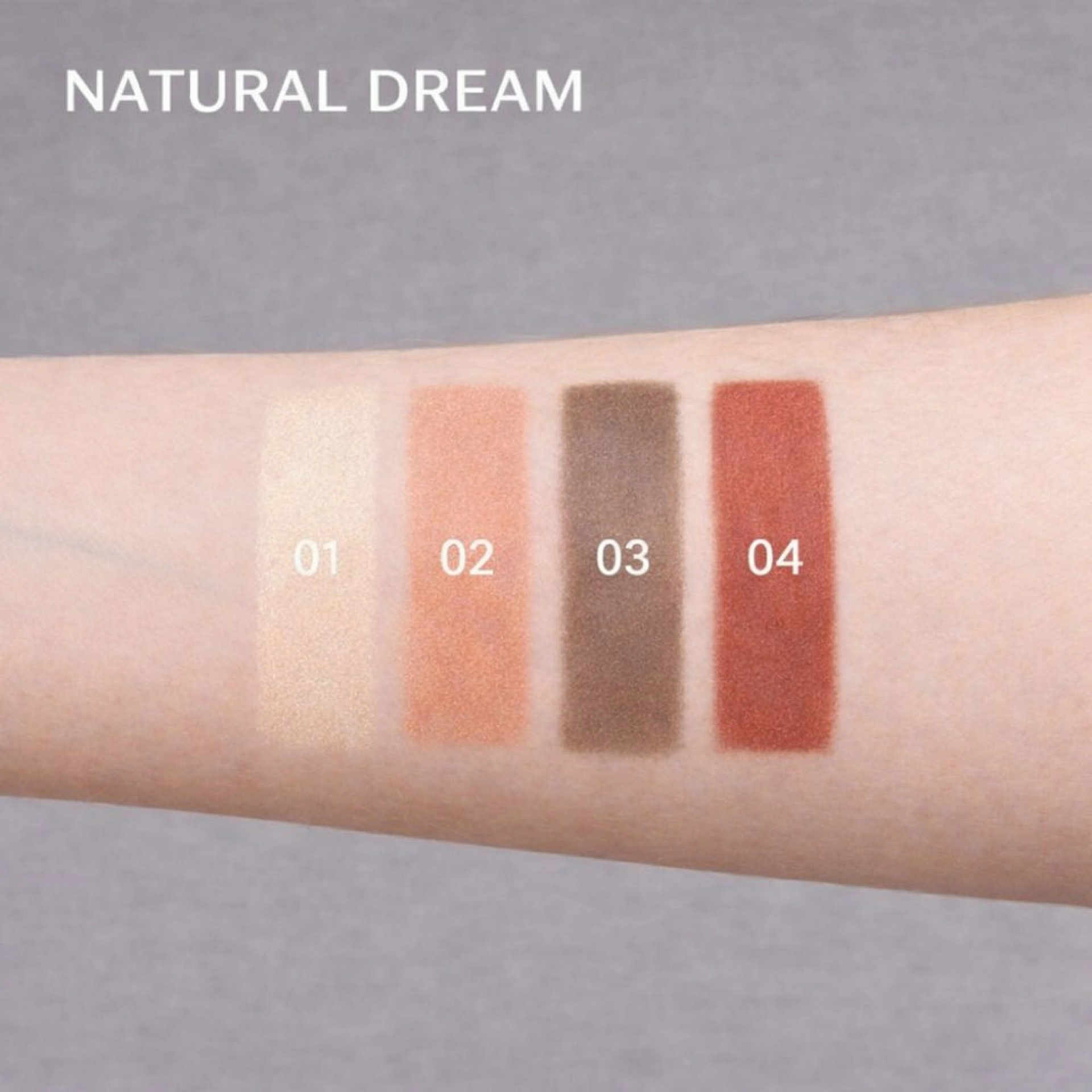 Paleta 04 Natural Dream | Sombra de ojos 7,2gr | Jorge de la Garza ®