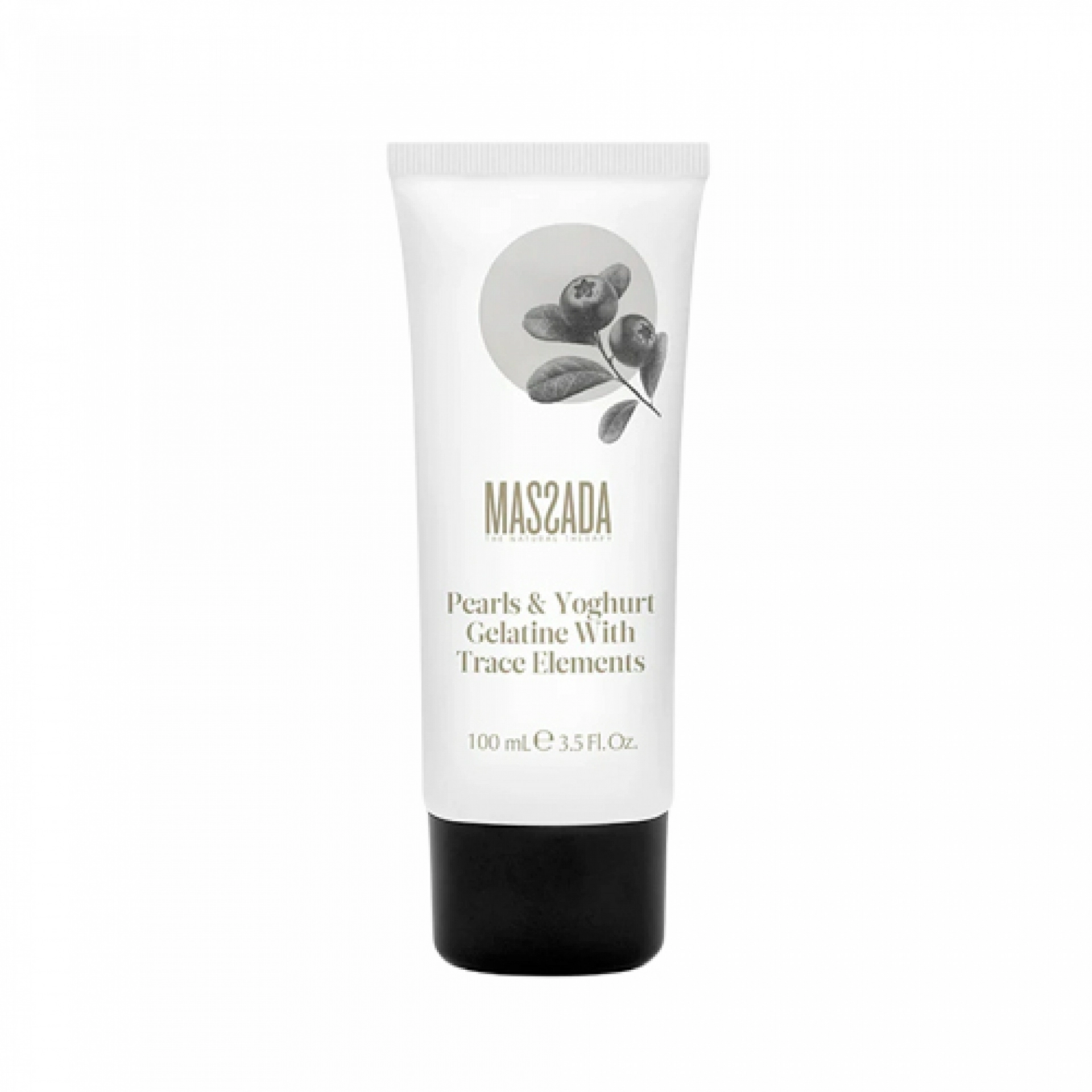 Pearls & Yoghurt Gelatine with Trace Elements | Limpiador y exfoliante facial 100ml - Pearl Perfection - Massada ®