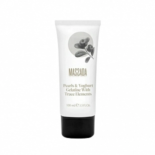 Pearls & Yoghurt Gelatine with Trace Elements | Limpiador y exfoliante facial 100ml - Pearl Perfection - Massada ®