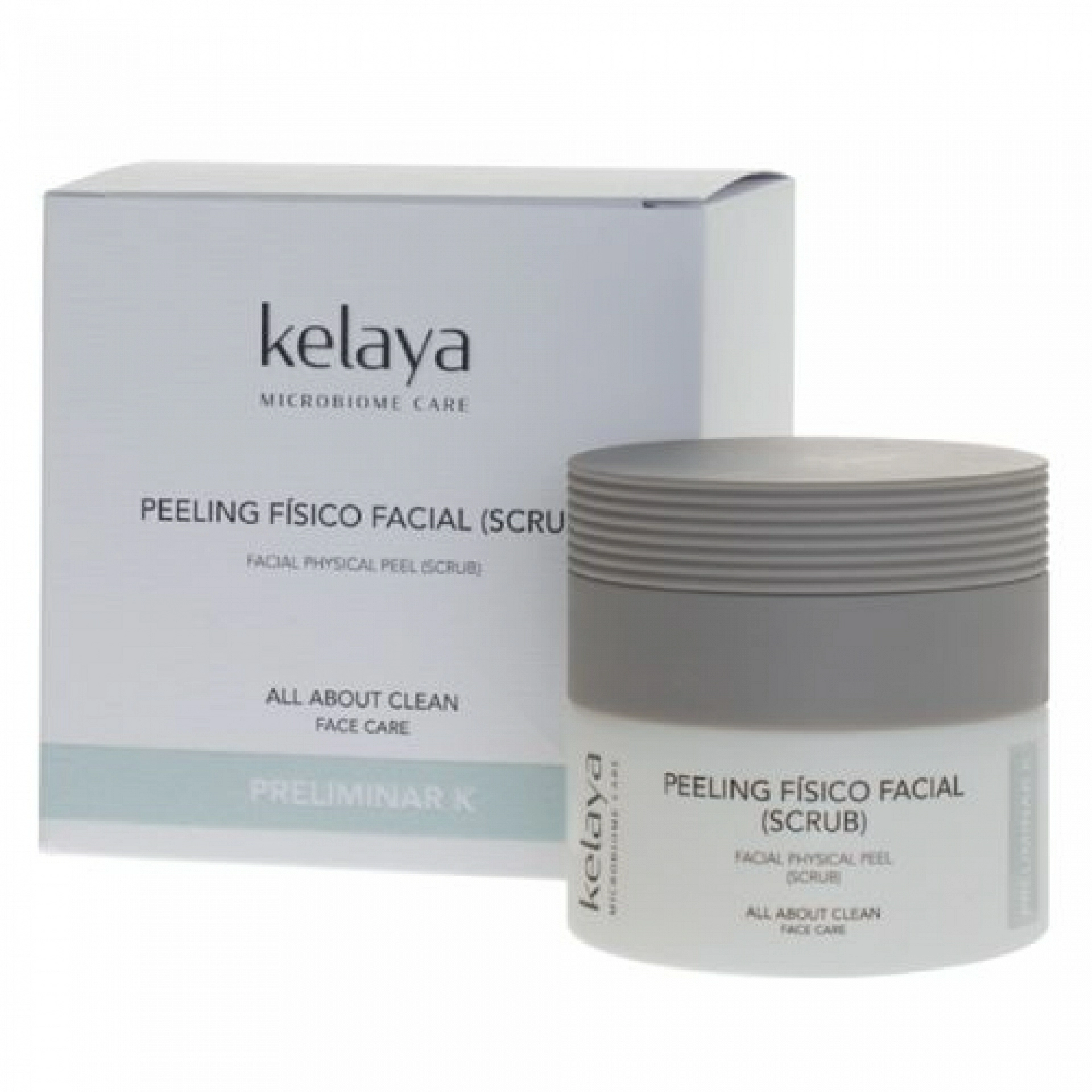 Peeling Físico Facial | Scrub Facial 50 ml - Preliminar K - Kelaya ®