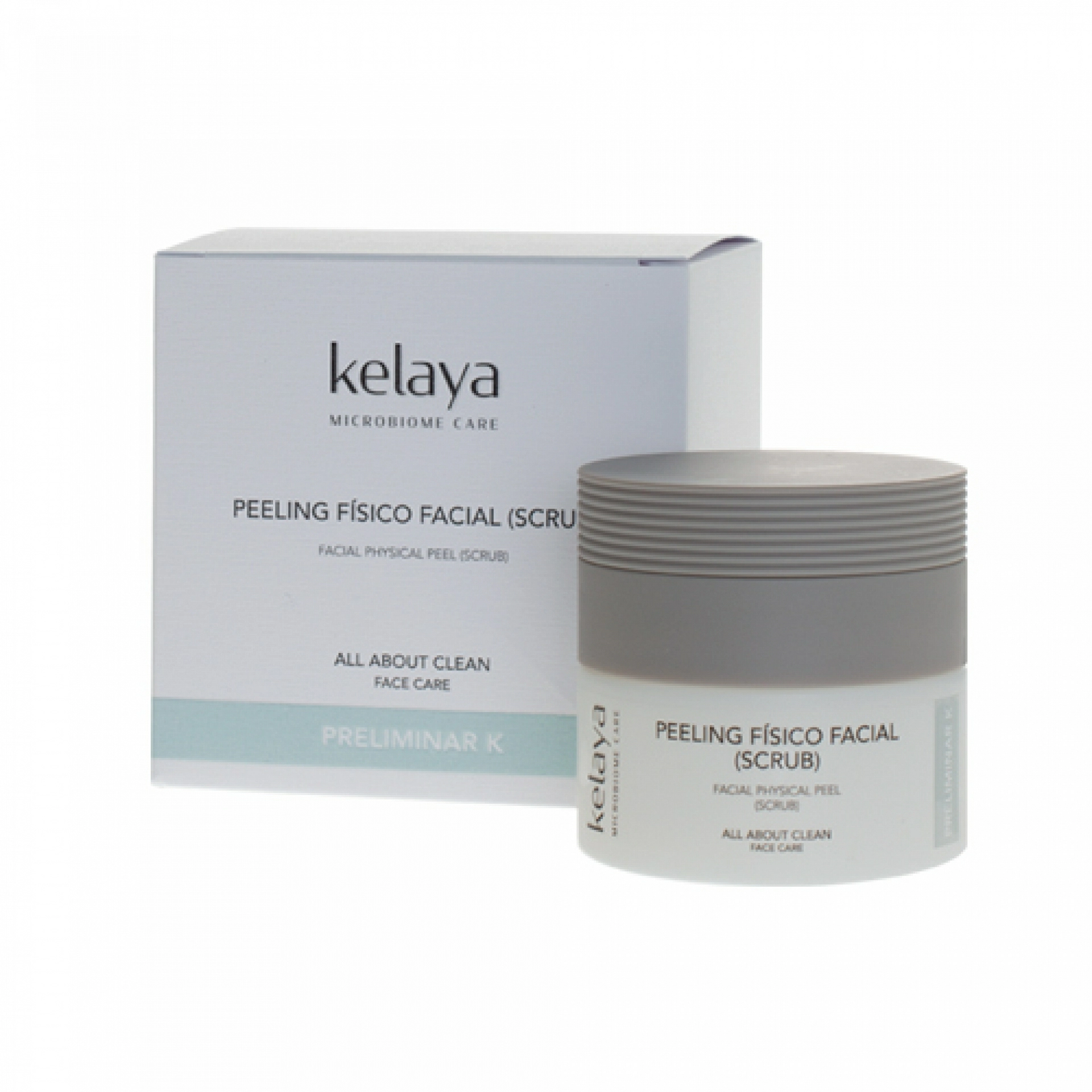 Peeling Físico Facial | Scrub Facial 50 ml - Preliminar K - Kelaya ®