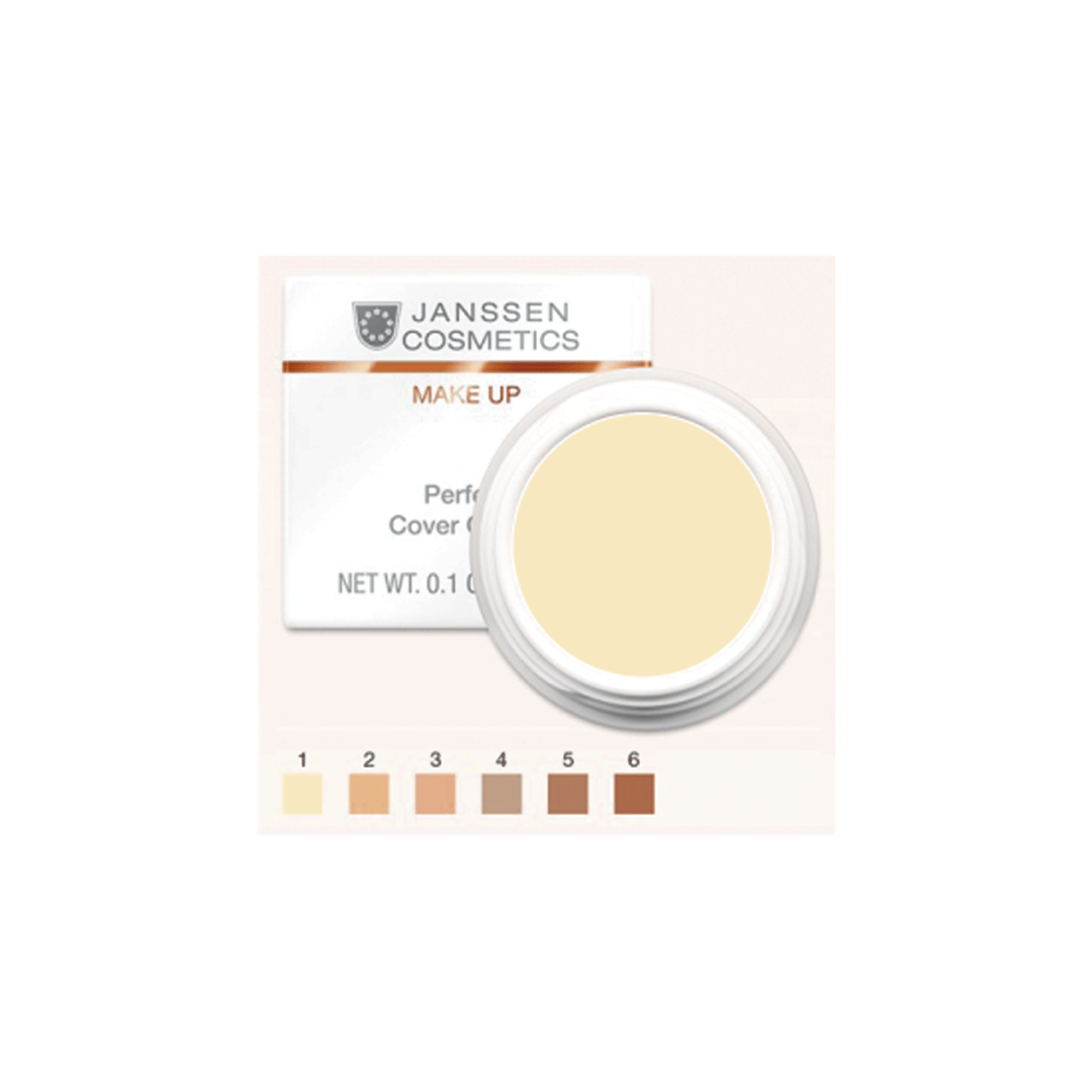 Perfect Cover Cream | Crema correctora 5 ml - Janssen Cosmetics ®