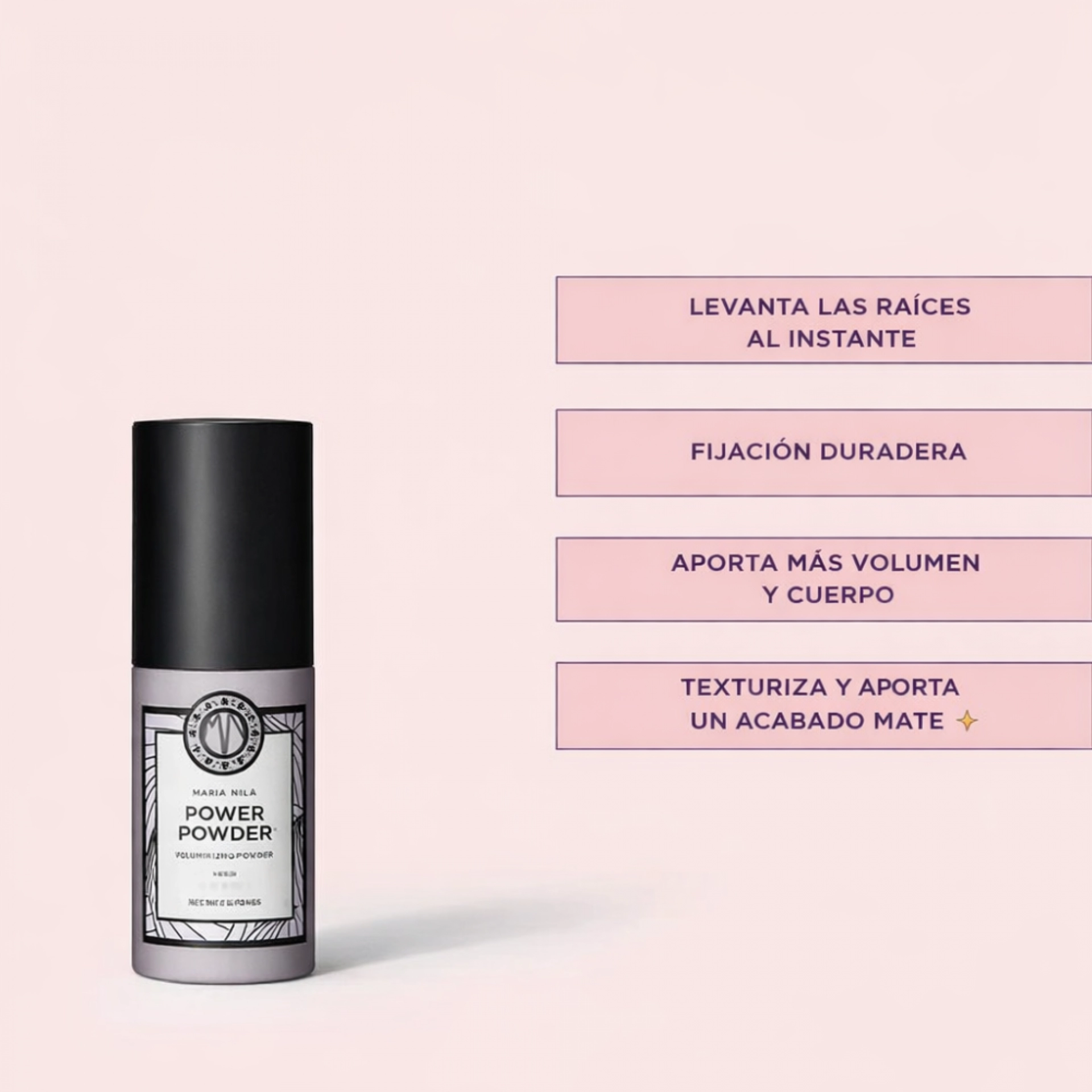 Power Powder | Polvo Voluminizador 2 g - Style & Finish - Maria Nila ®
