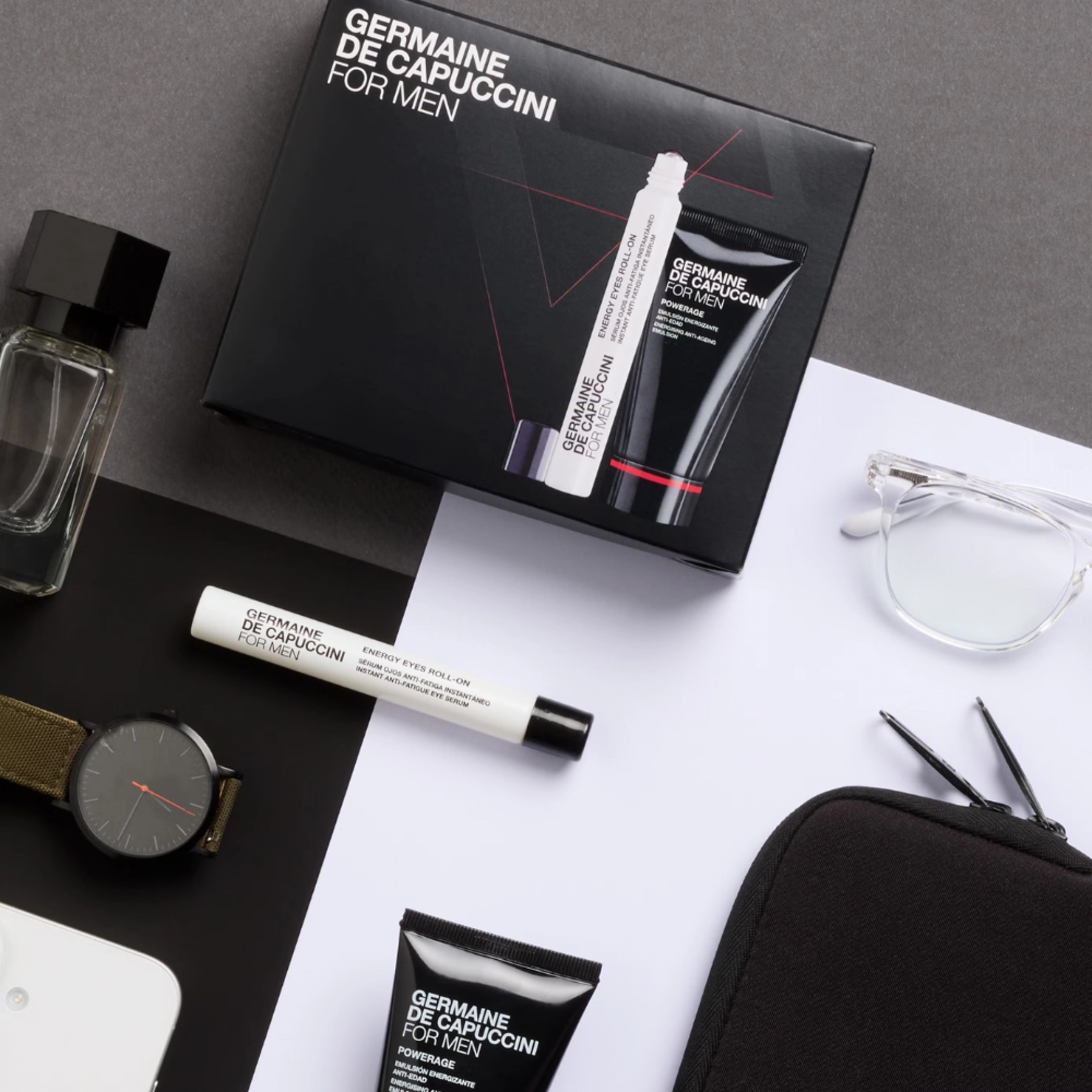 Powerage | Emulsión energizante 50ml - For Men - Germaine de Capuccini ®