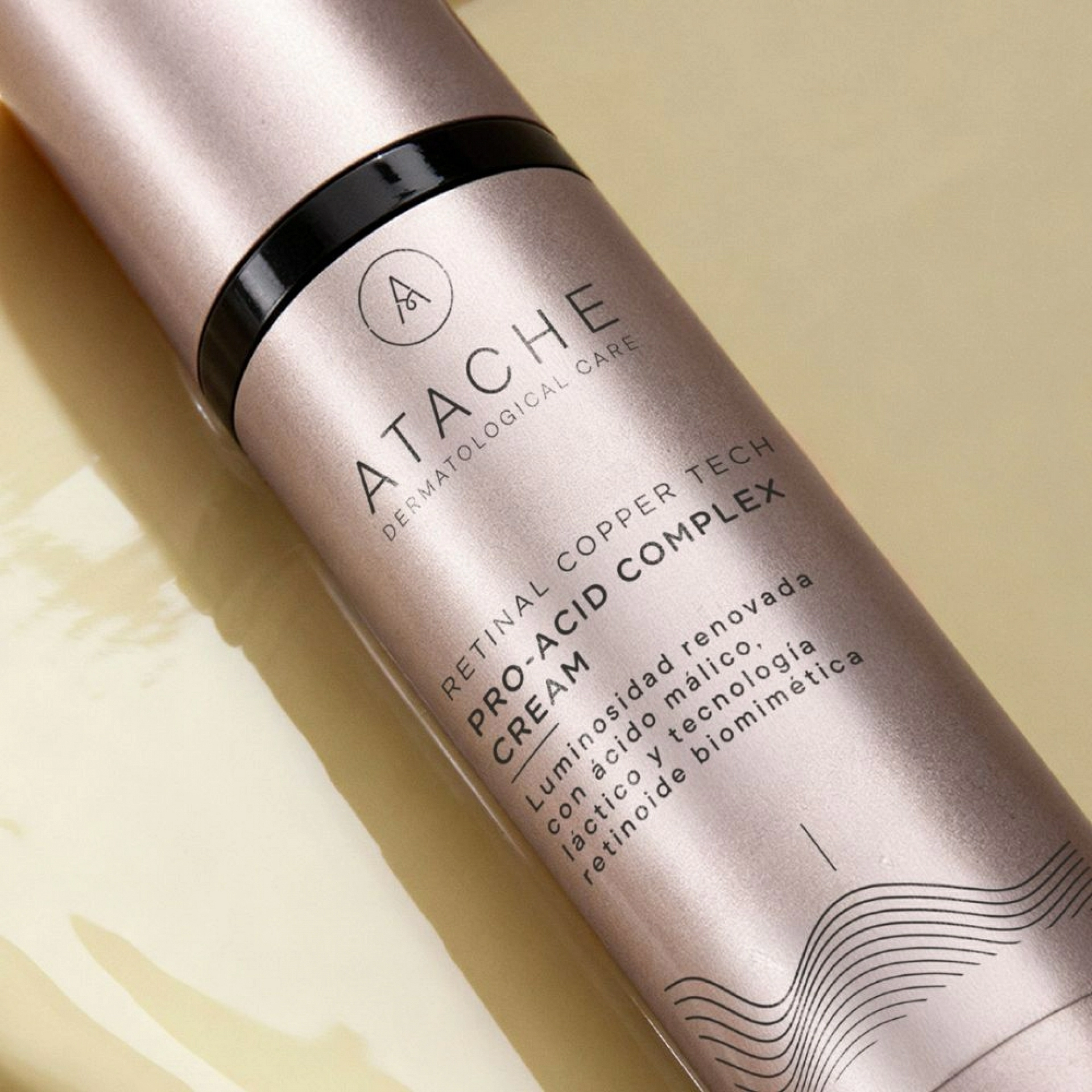 Pro-Acid Complex Cream 50ml | Crema nocturna renovadora y antiedad progresiva - Retinal Copper Tech - Atache ®