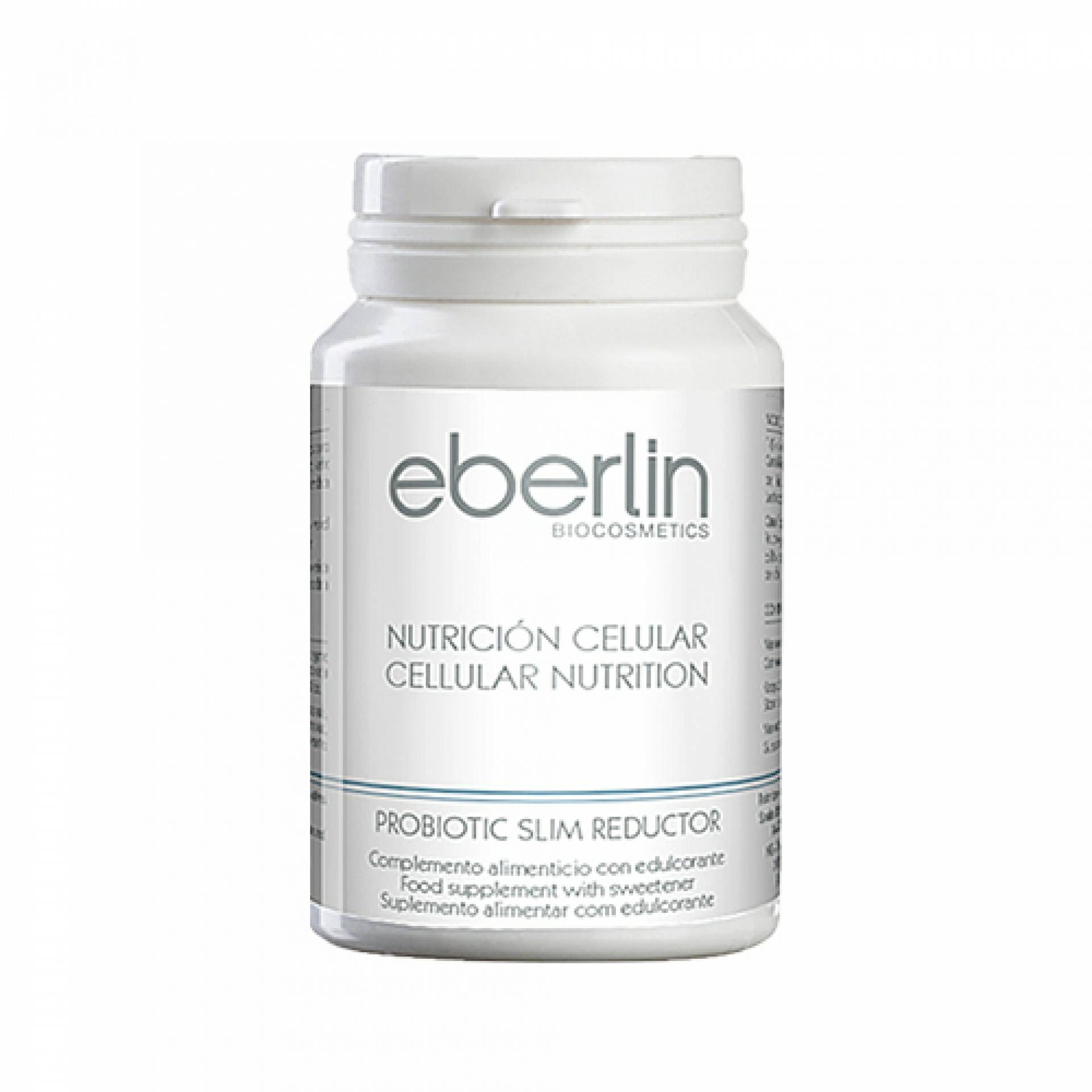 Probiotic Slim Reductor | Cápsulas Antiinflamatorias 60 uds - Línea Nutricosmética - Eberlin ®