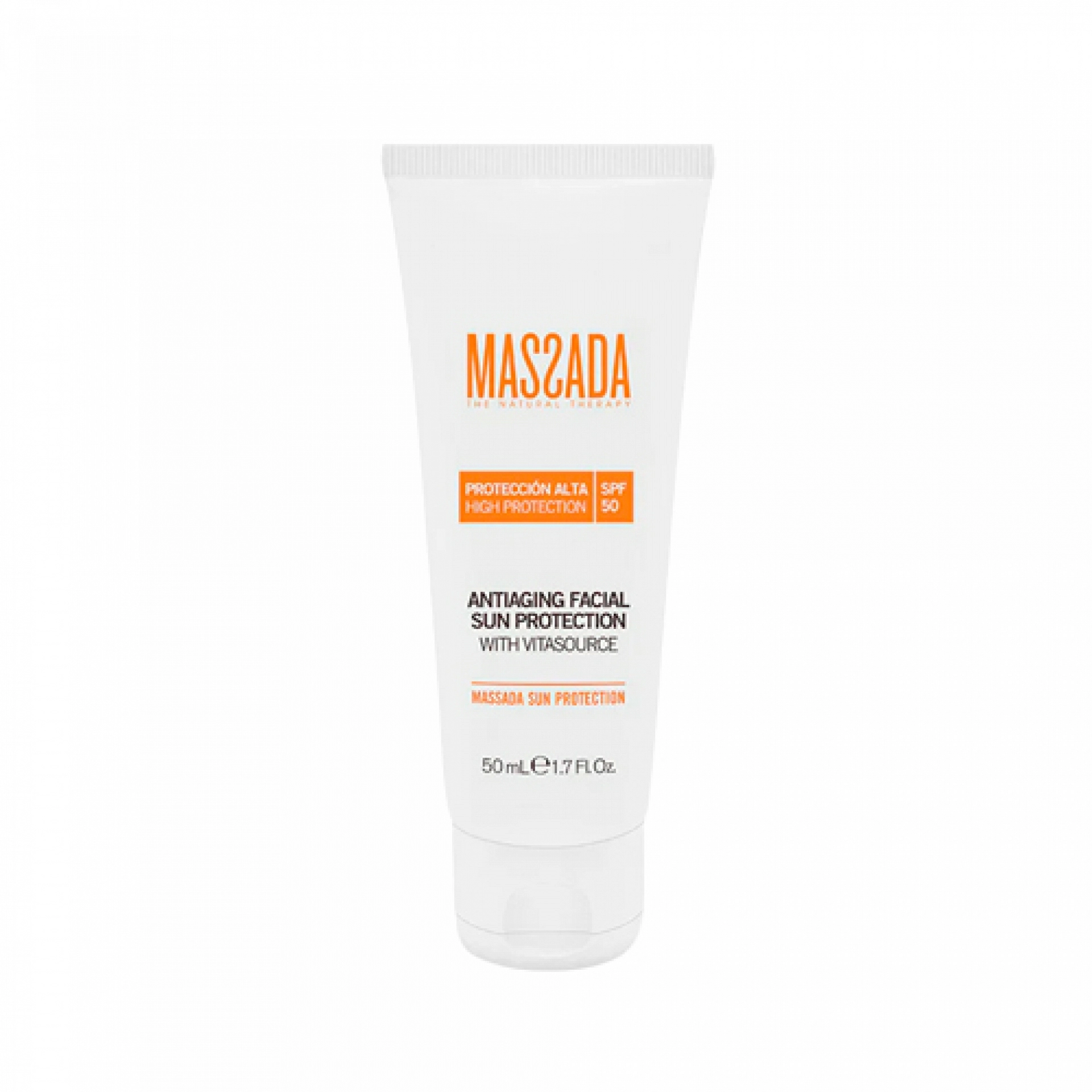 Protección Solar Antiedad SPF50 Protección Alta 50ml - Massada Sun Protection - Massada ®