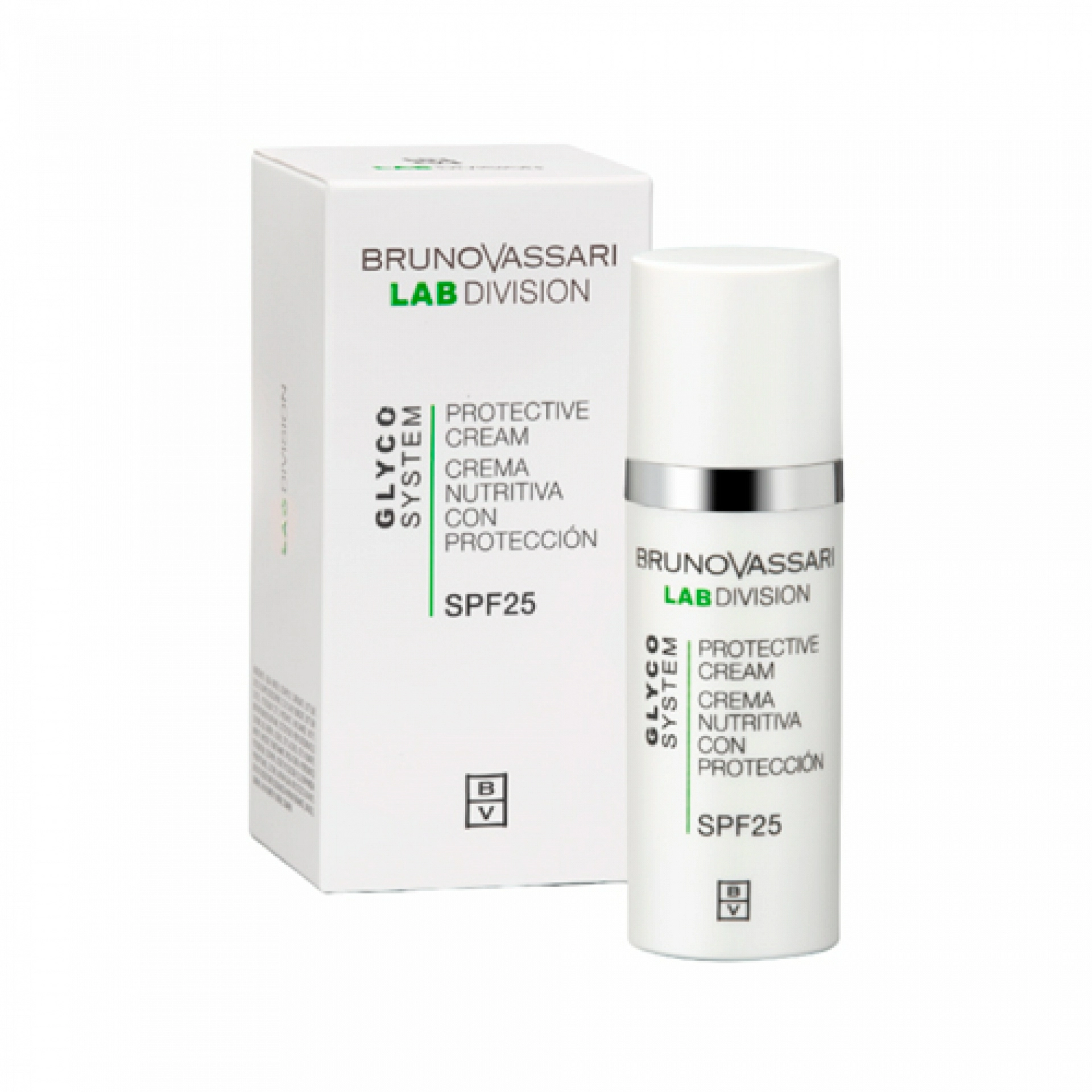 Protective Cream SPF 25 | Crema protectora 50ml - Glyco System - Bruno Vassari ®