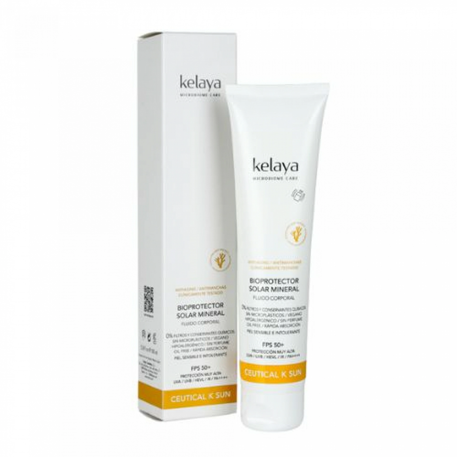 Protector Solar Corporal | Bioprotector Solar con Protección Alta 100 ml - Ceutical K Sun - Kelaya ®