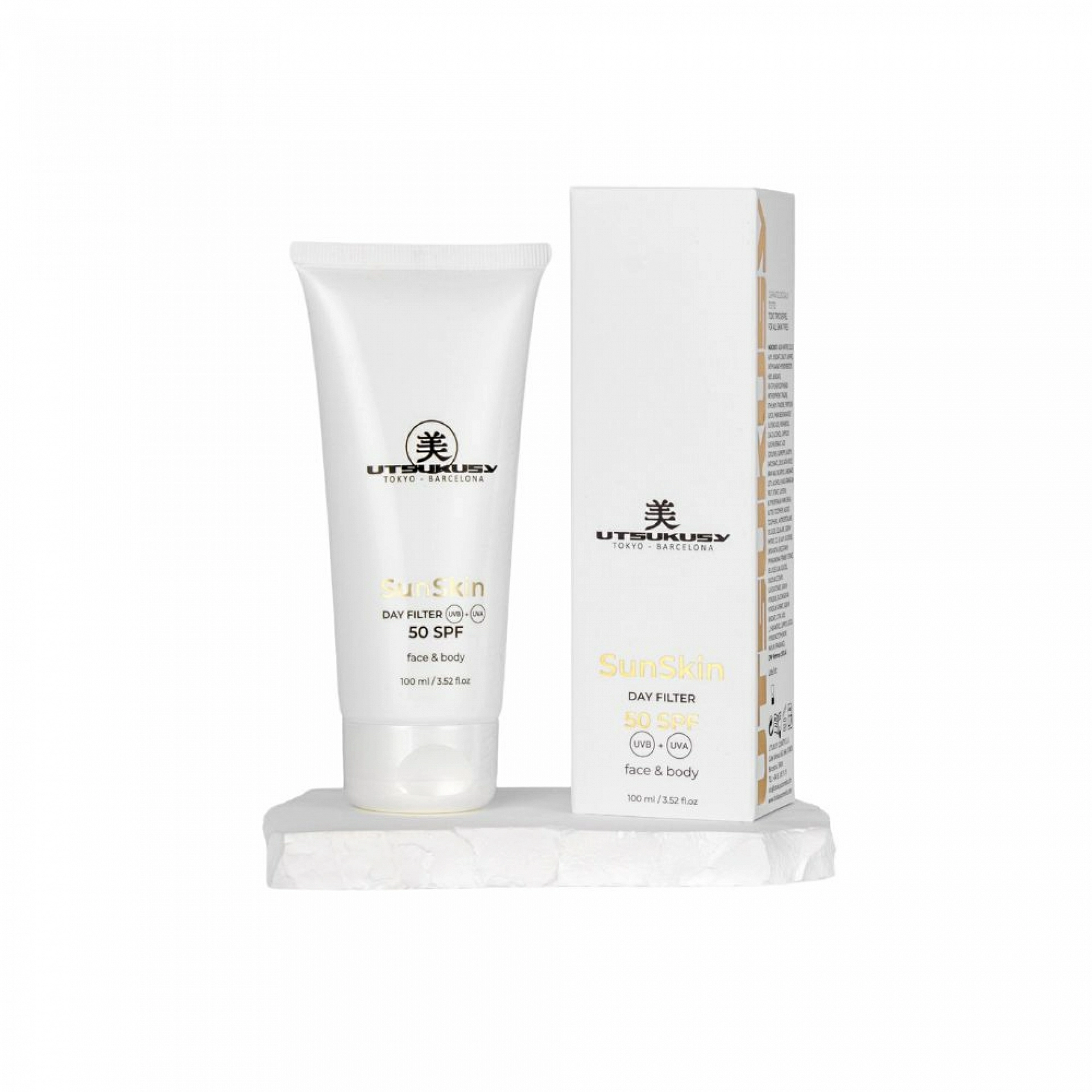 Protector Solar Sun Skin | Crema de protección solar facial y corporal 100 ml - Utsukusy ®